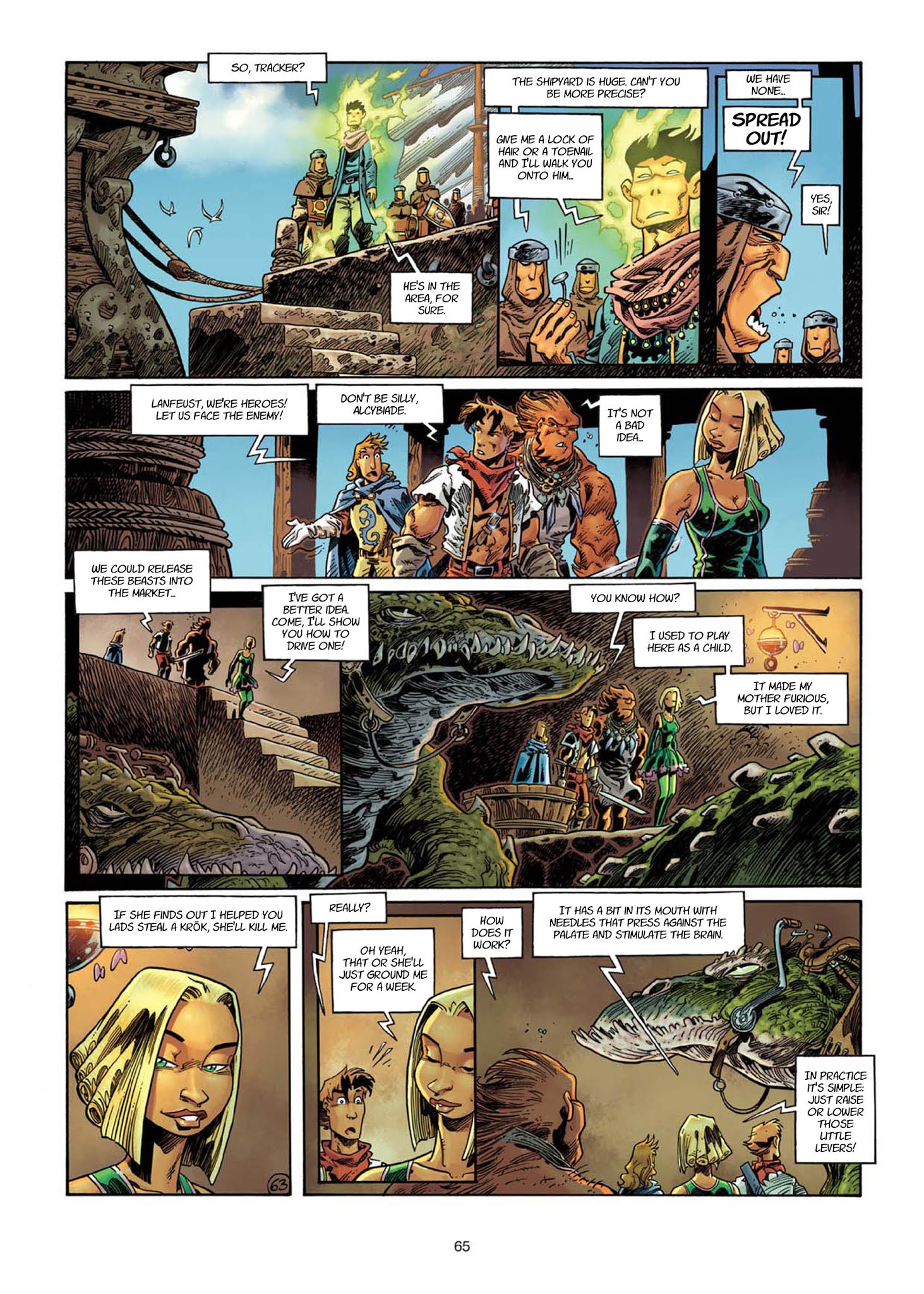 Read online Lanfeust Odyssey comic -  Issue #1 - 65