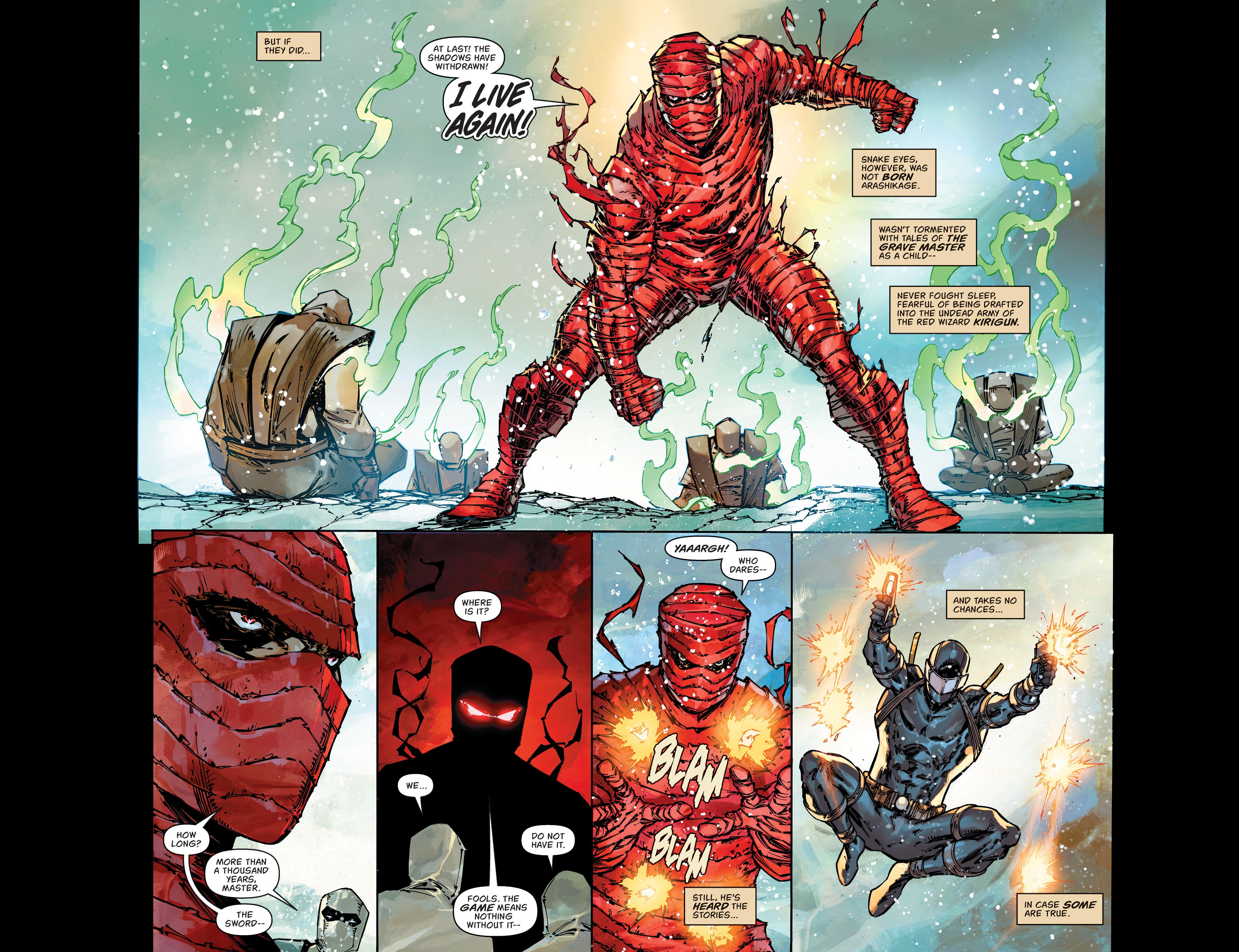 Read online Snake Eyes: Deadgame comic -  Issue #1 - 18