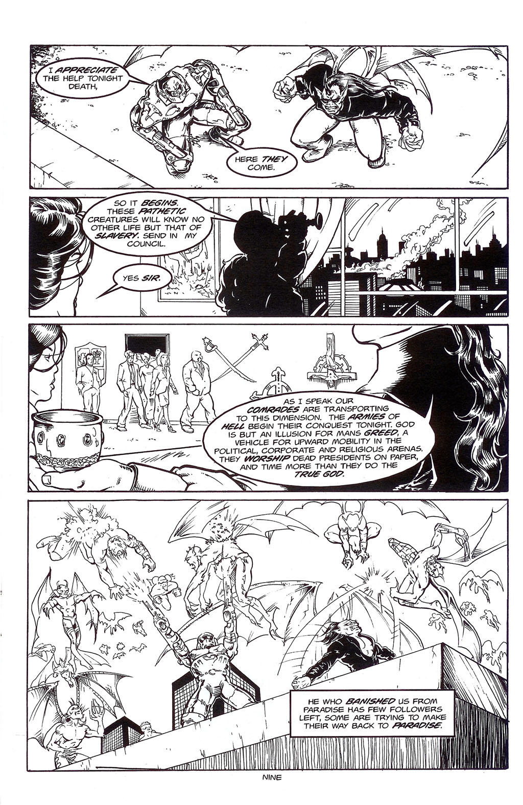 Read online Manslaughter comic -  Issue # Full - 11