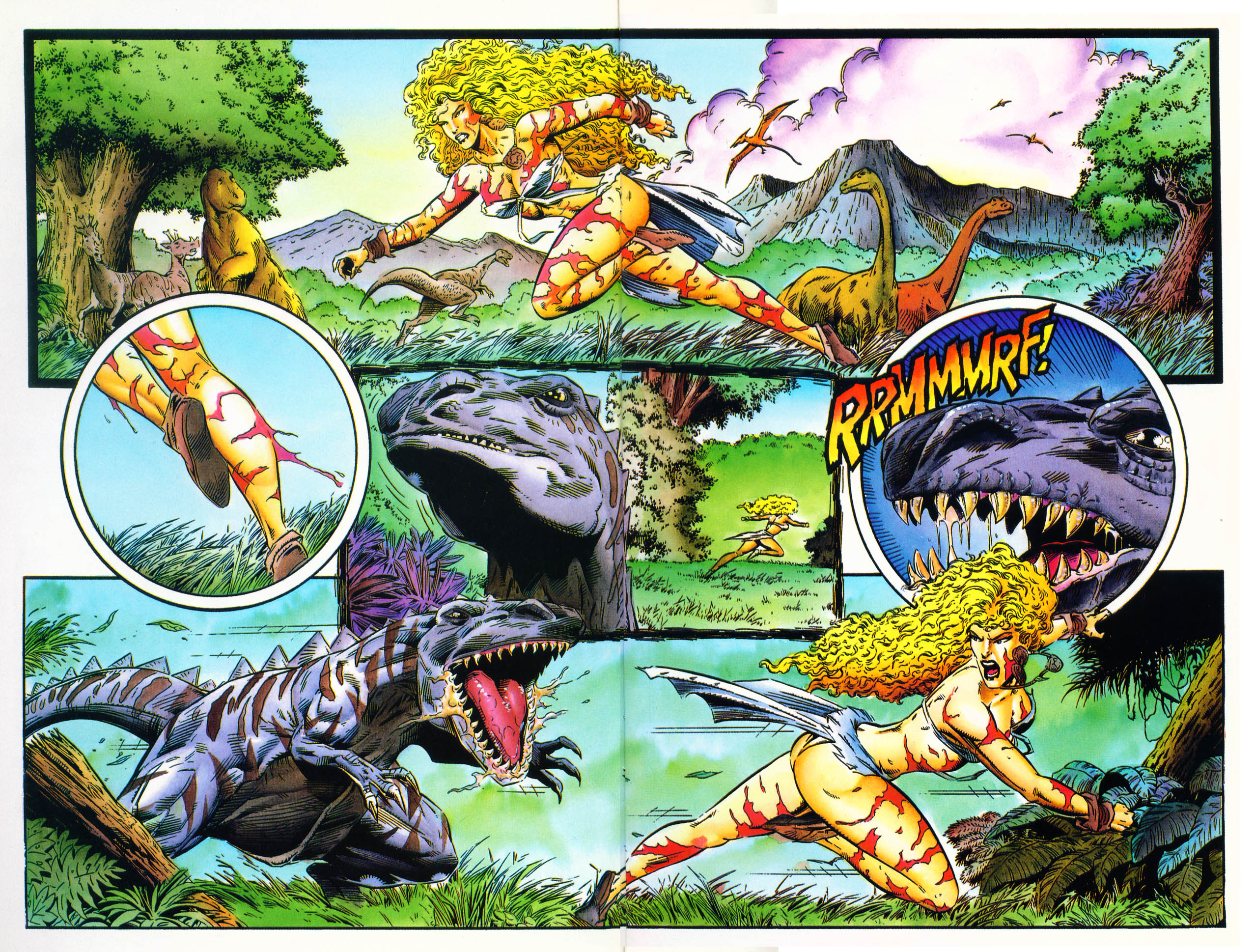 Read online Turok, Dinosaur Hunter (1993) comic -  Issue #34 - 3