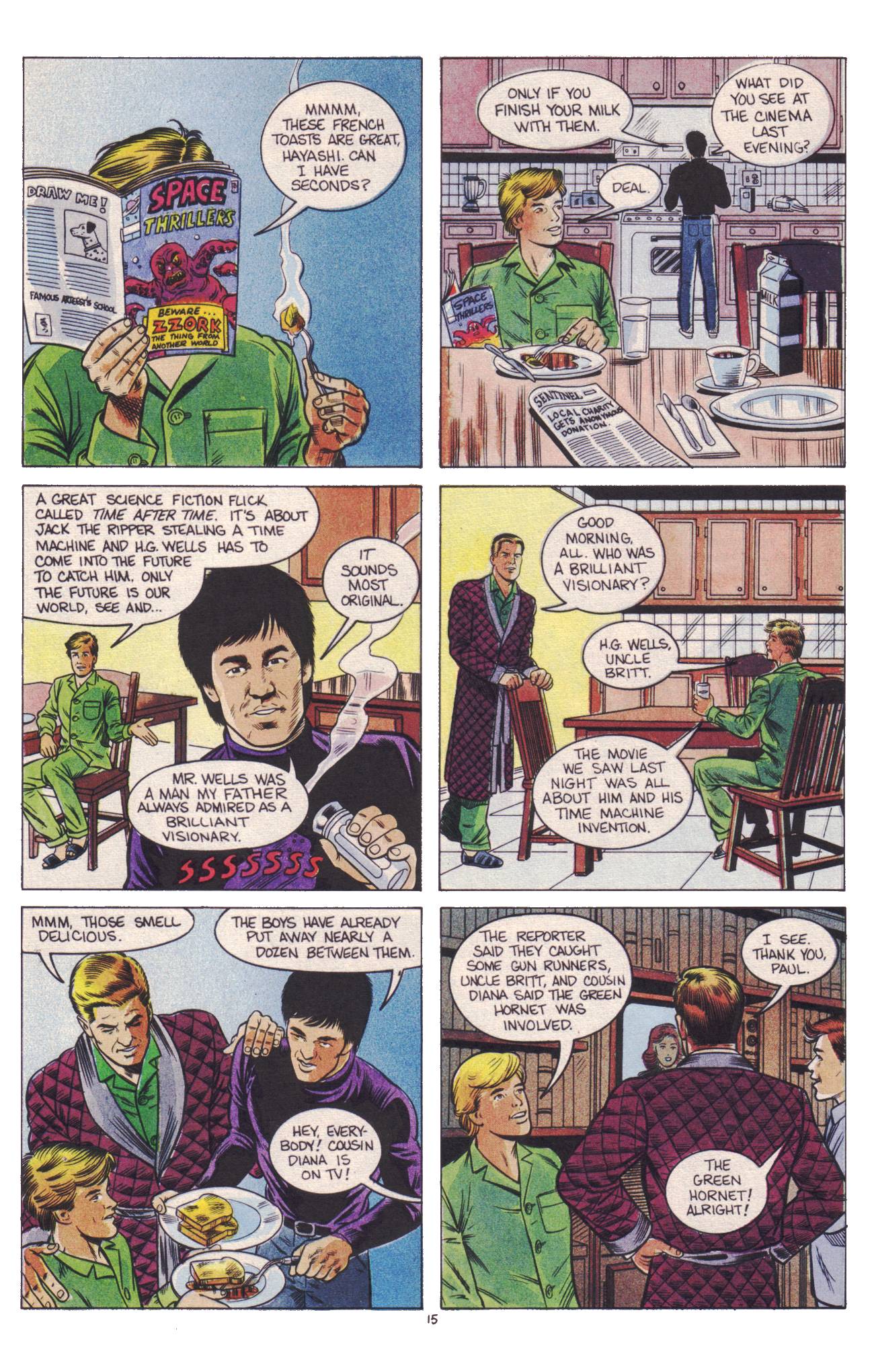 Read online The Green Hornet (1989) comic -  Issue #3 - 16