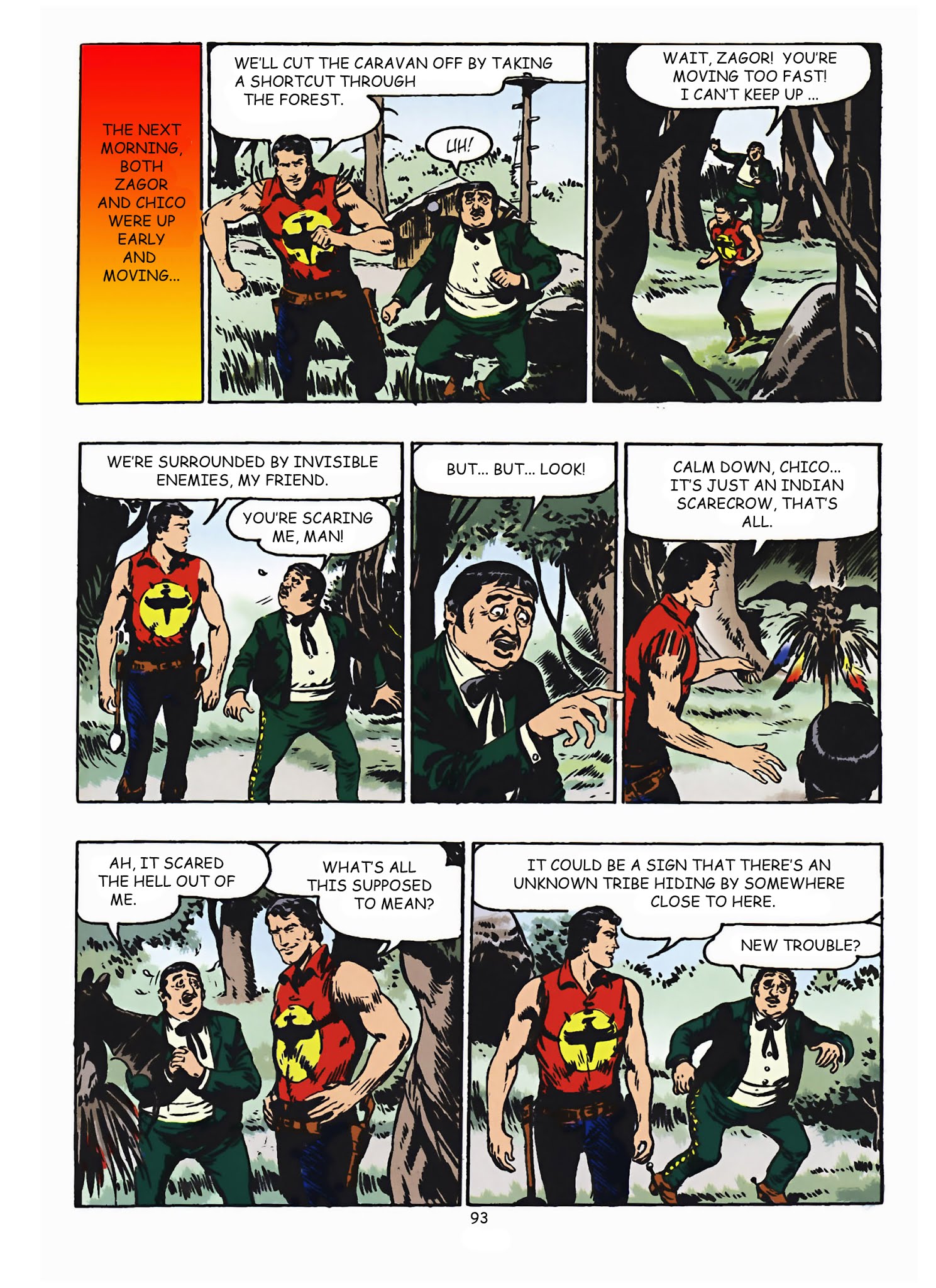Read online Zenith gigante - Zagor gigante comic -  Issue #2 - 94