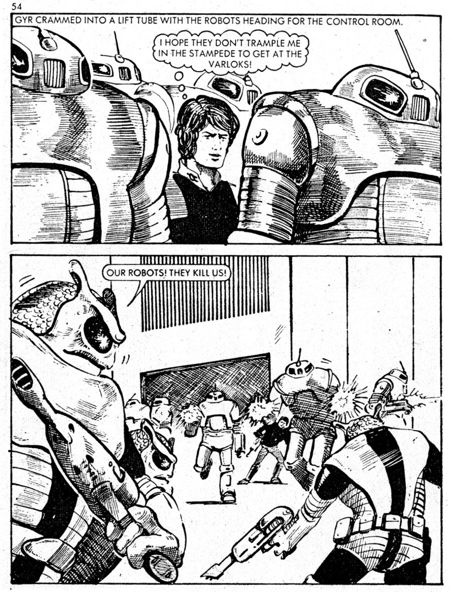 Read online Starblazer comic -  Issue #21 - 54