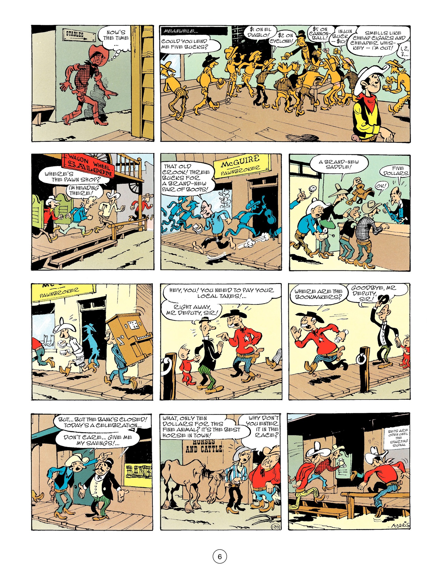 Read online A Lucky Luke Adventure comic -  Issue #56 - 6