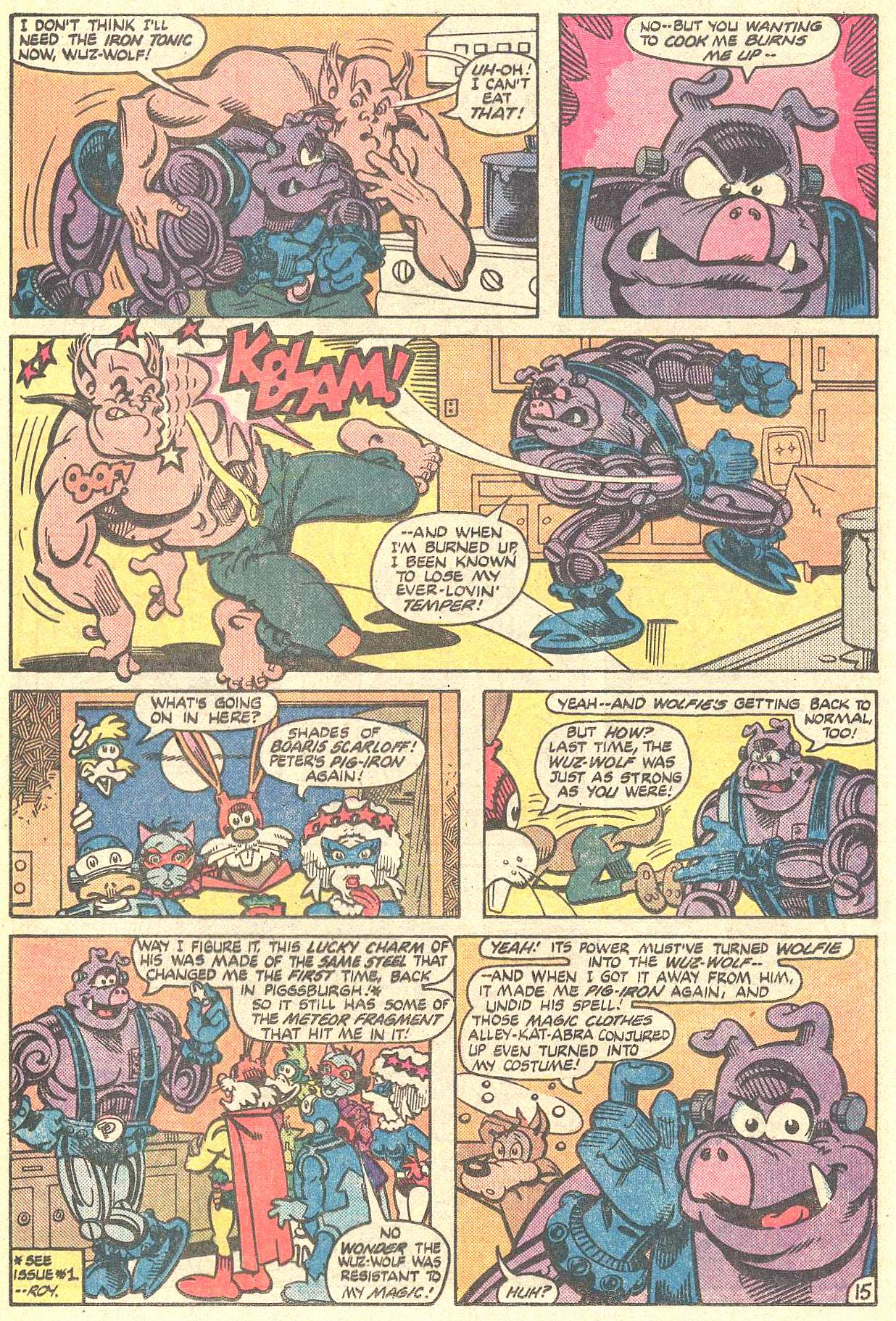 Read online Captain Carrot and His Amazing Zoo Crew! comic -  Issue #11 - 16