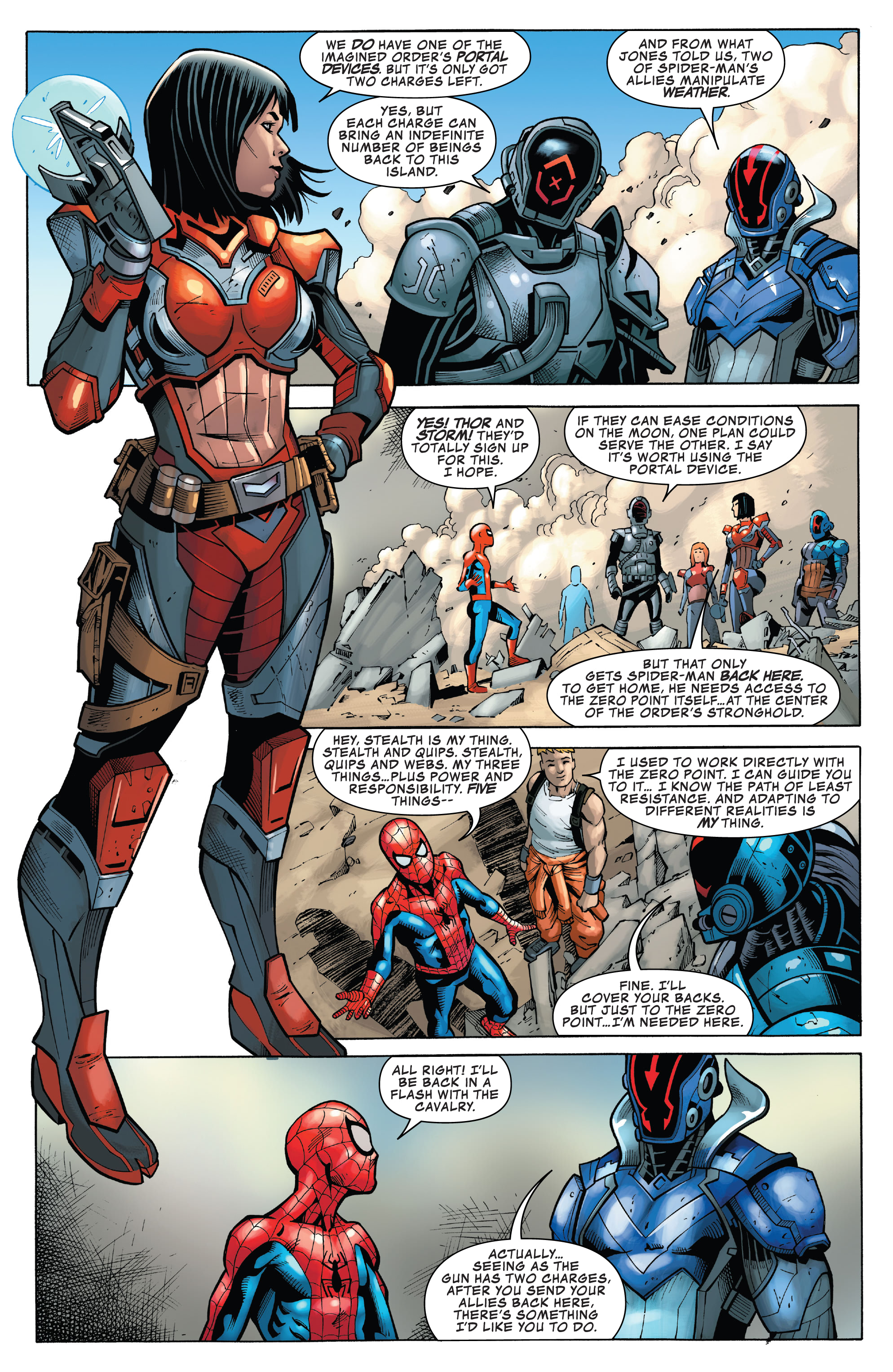 Read online Fortnite X Marvel: Zero War comic -  Issue #1 - 9