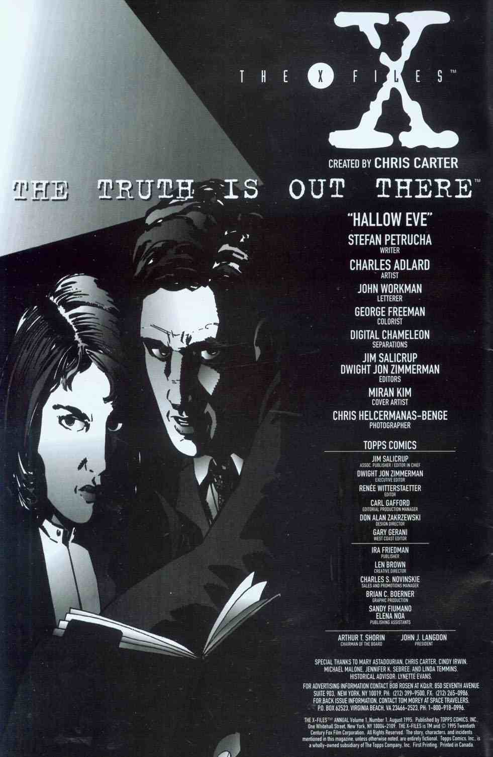 Read online The X-Files (1995) comic -  Issue # Annual 1 - 2