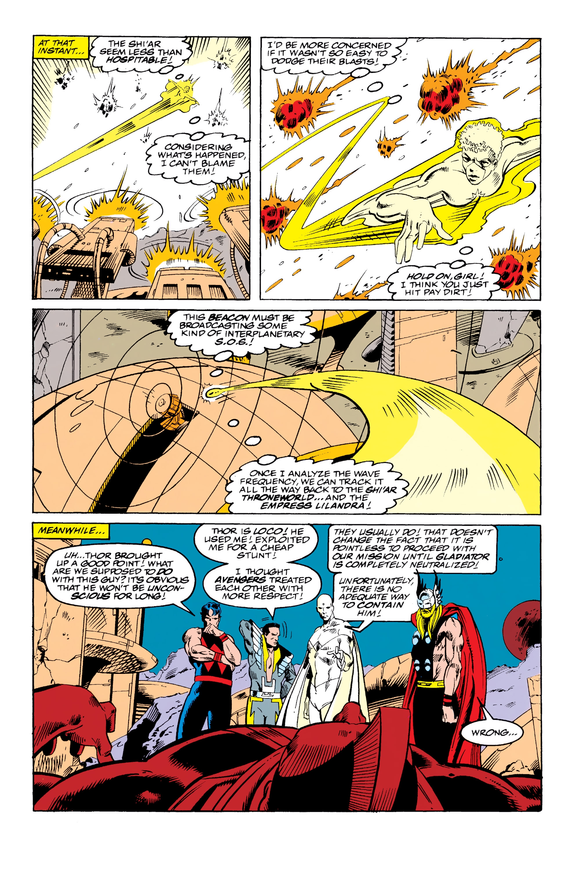 Read online Avengers Epic Collection: Operation Galactic Storm comic -  Issue # TPB (Part 2) - 56