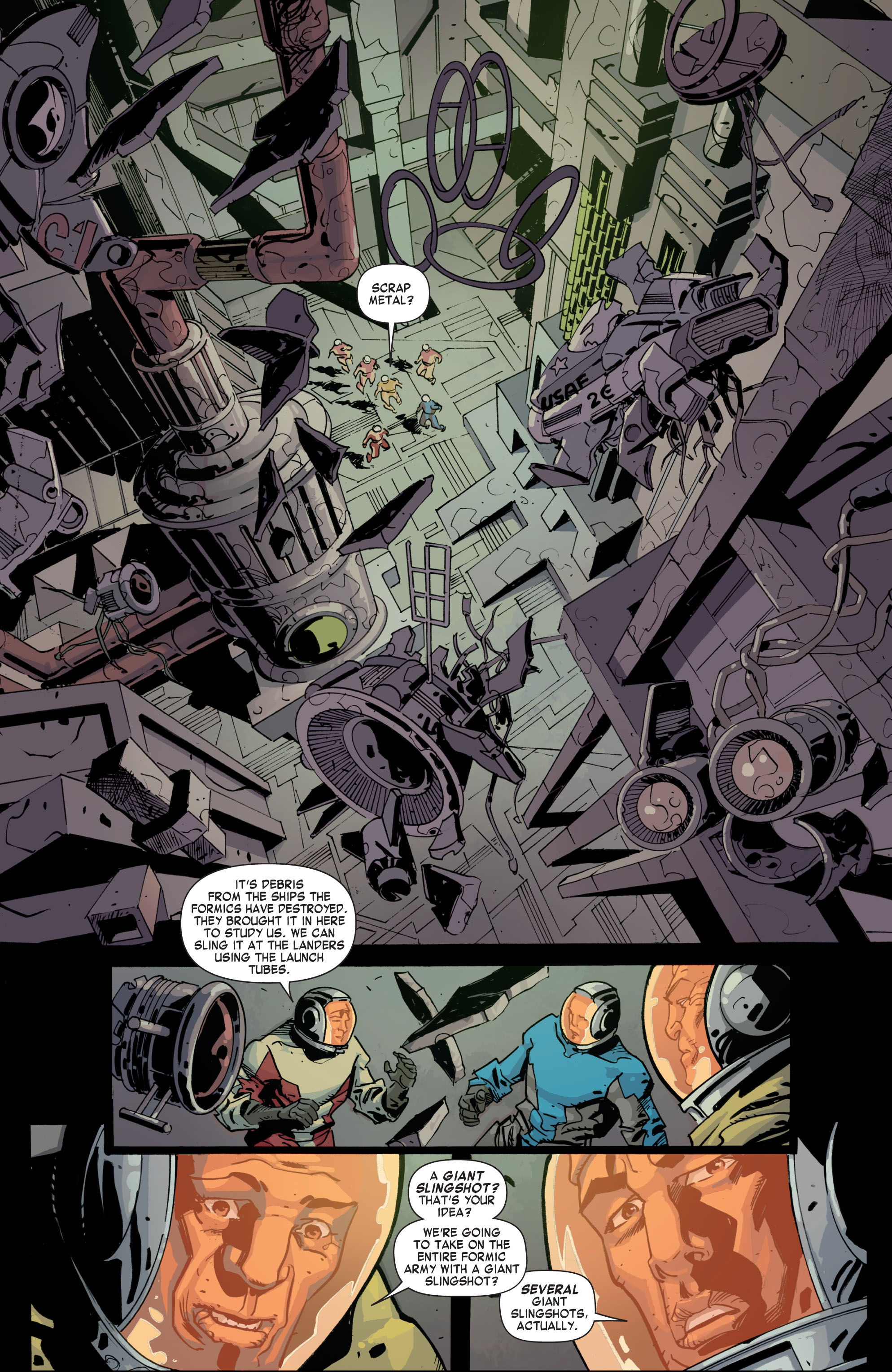 Read online Formic Wars: Silent Strike comic -  Issue #4 - 10