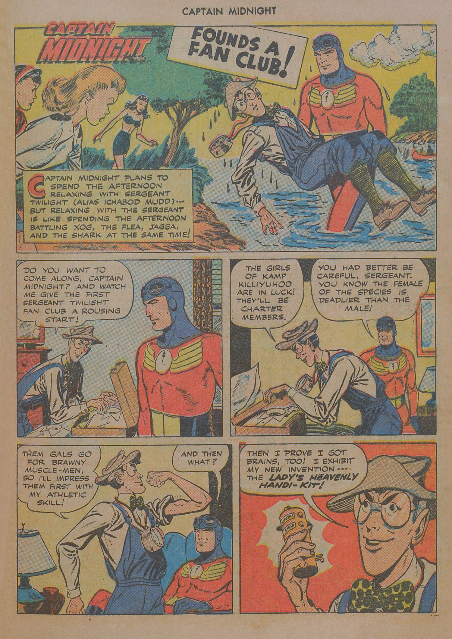 Read online Captain Midnight (1942) comic -  Issue #67 - 29