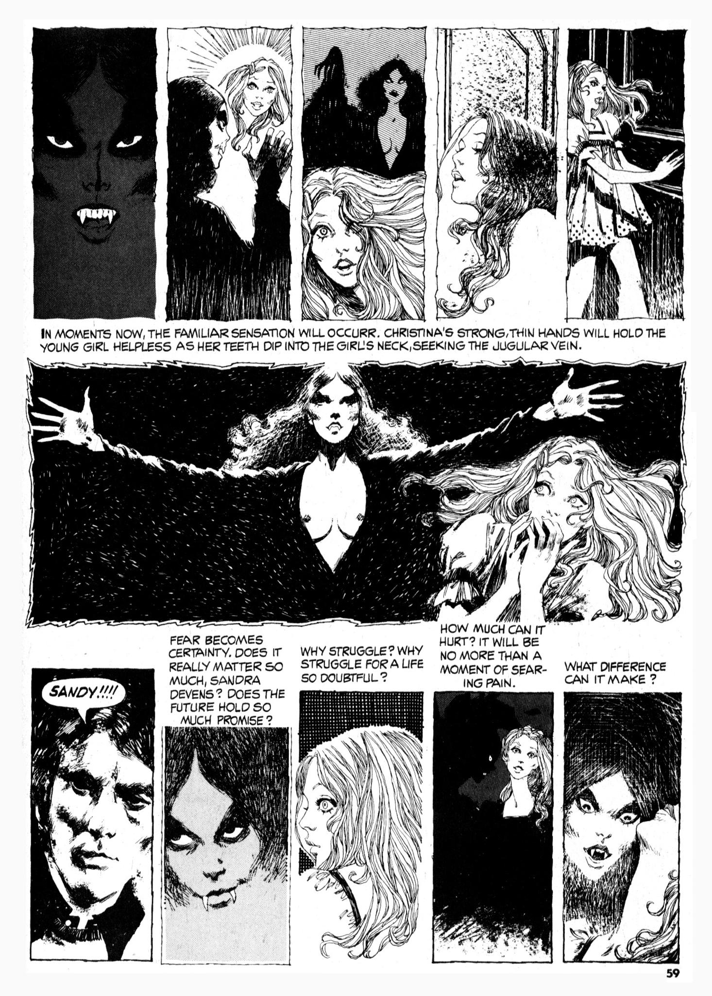 Read online Vampirella (1969) comic -  Issue #37 - 59