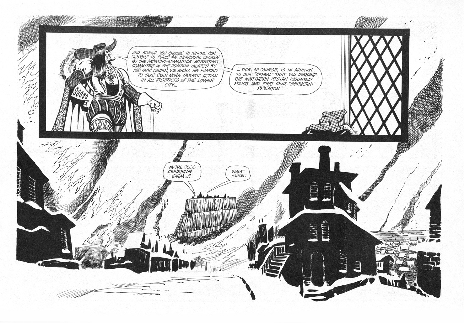 Read online Cerebus comic -  Issue #47 - 20