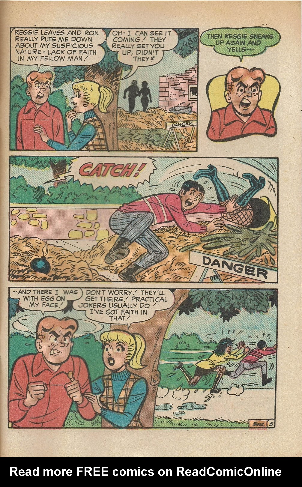 Read online Reggie and Me (1966) comic -  Issue #51 - 49