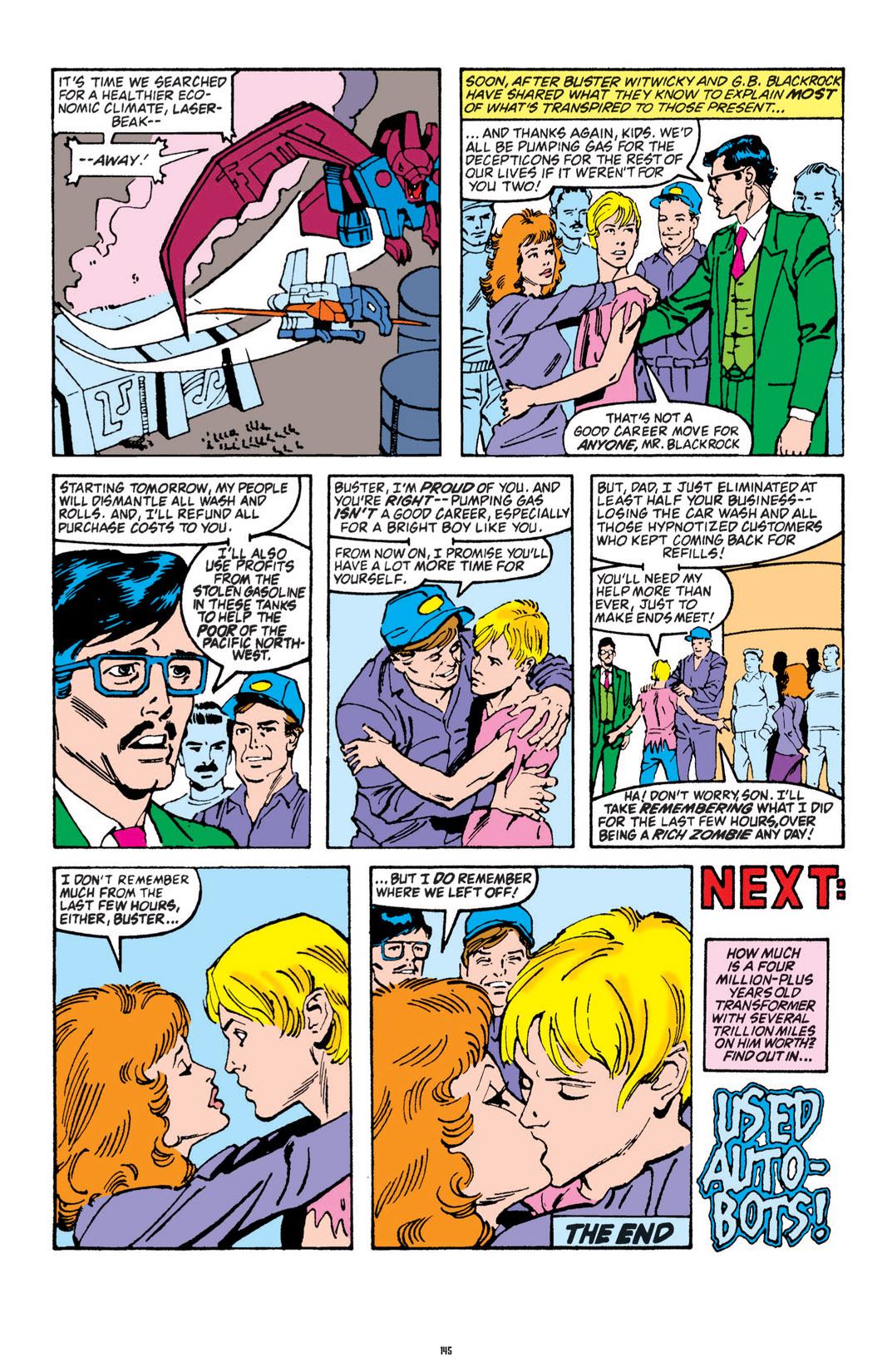Read online The Transformers Classics comic -  Issue # TPB 3 - 146