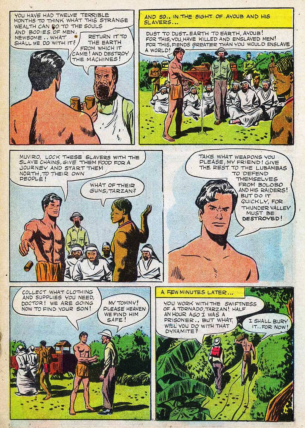 Read online Tarzan (1948) comic -  Issue #2 - 23