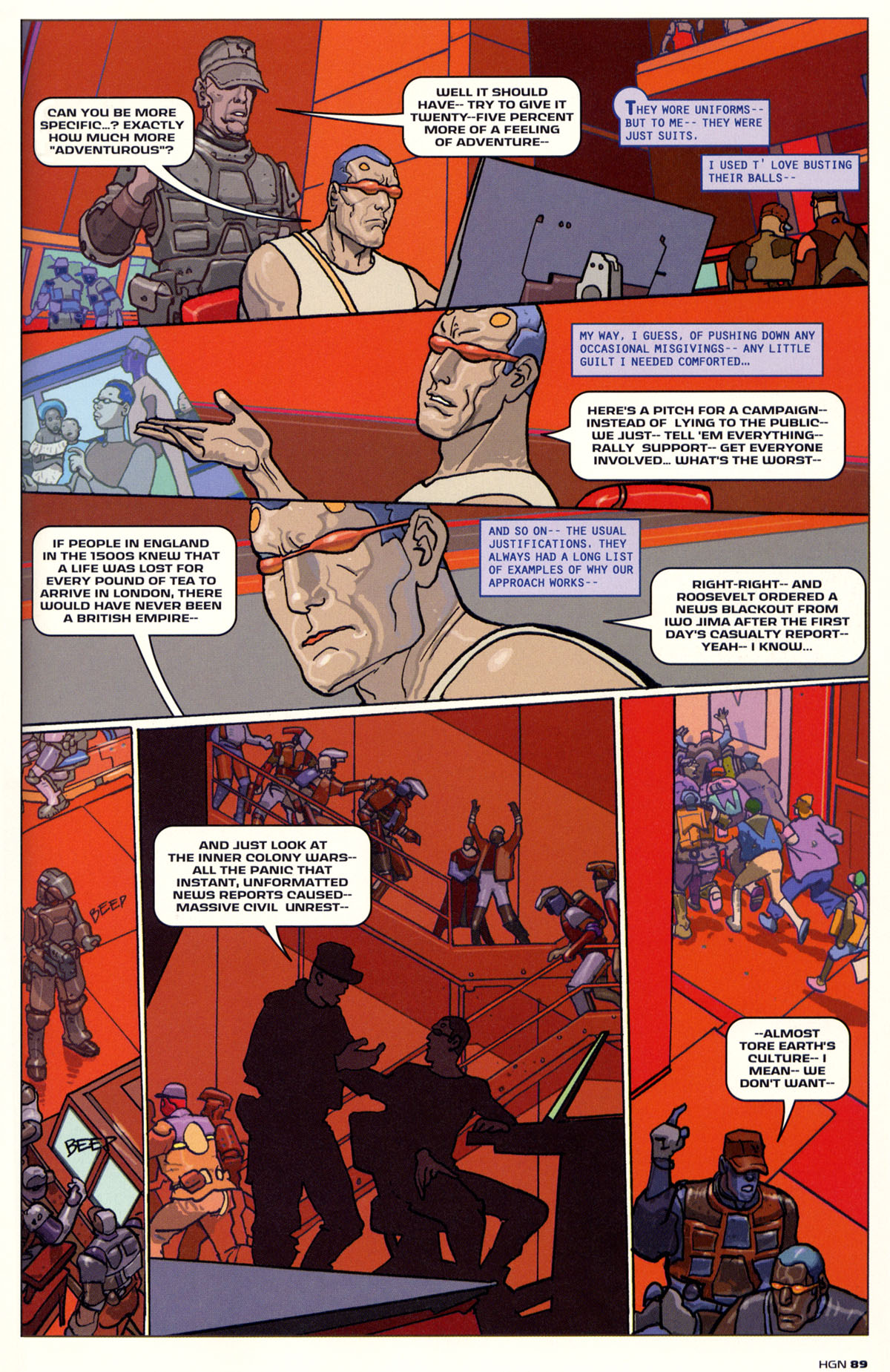 Read online Halo Graphic Novel comic -  Issue # TPB - 90