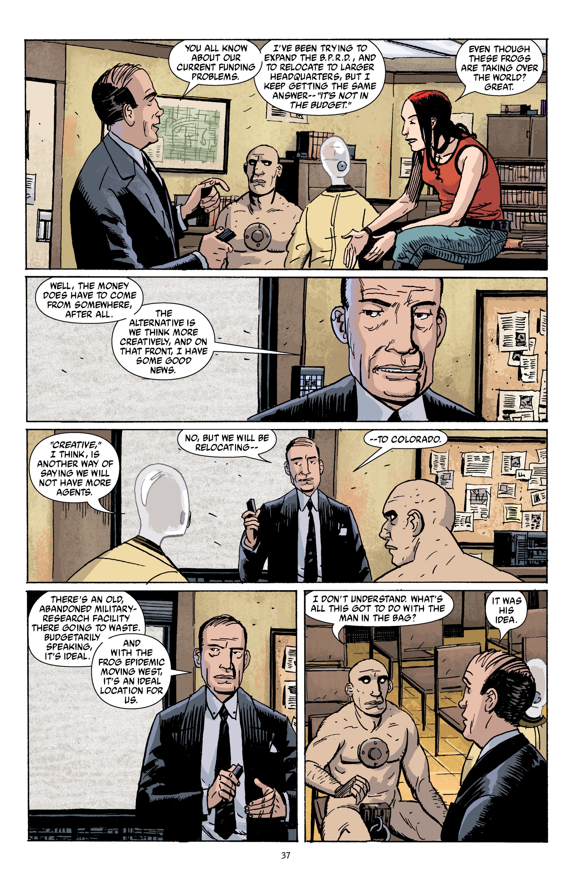 Read online B.P.R.D. Omnibus comic -  Issue # TPB 2 (Part 1) - 37