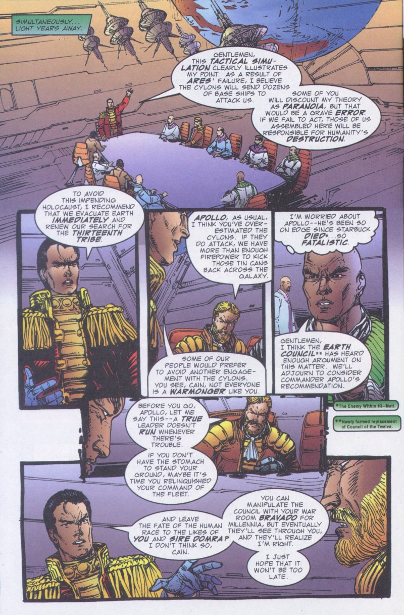 Read online Battlestar Galactica: Apollo's Journey comic -  Issue #1 - 4