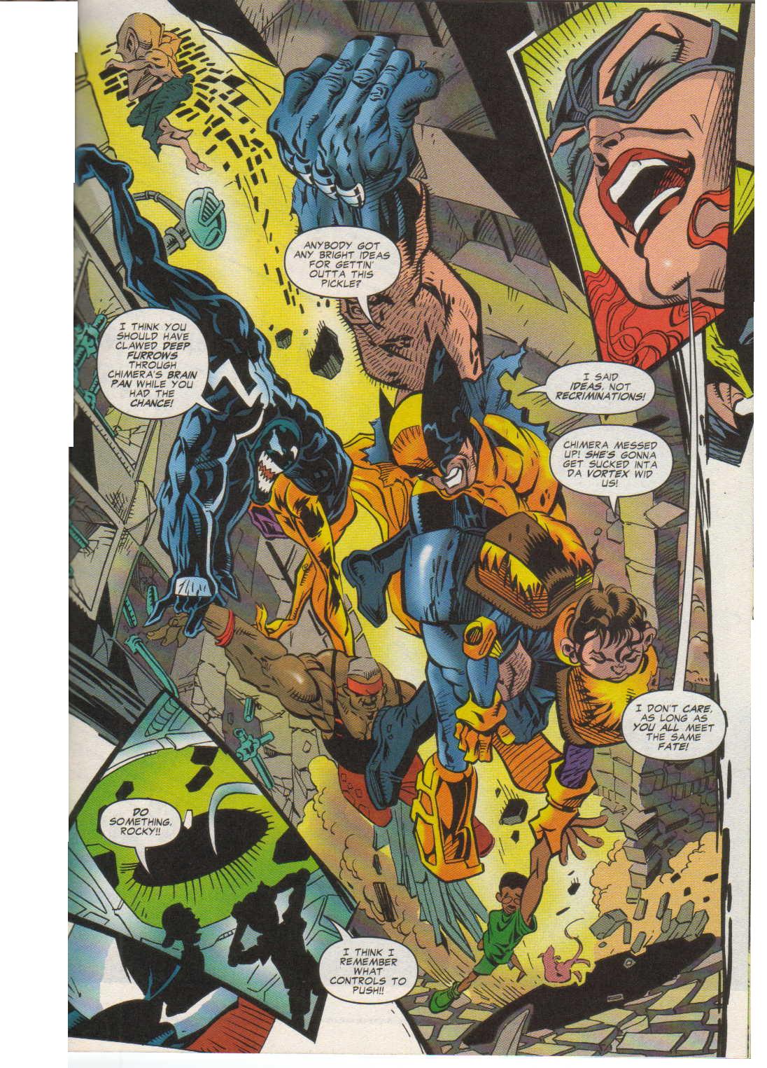 Read online Venom vs Wolverine - Tooth and Claw comic -  Issue #3 - 18