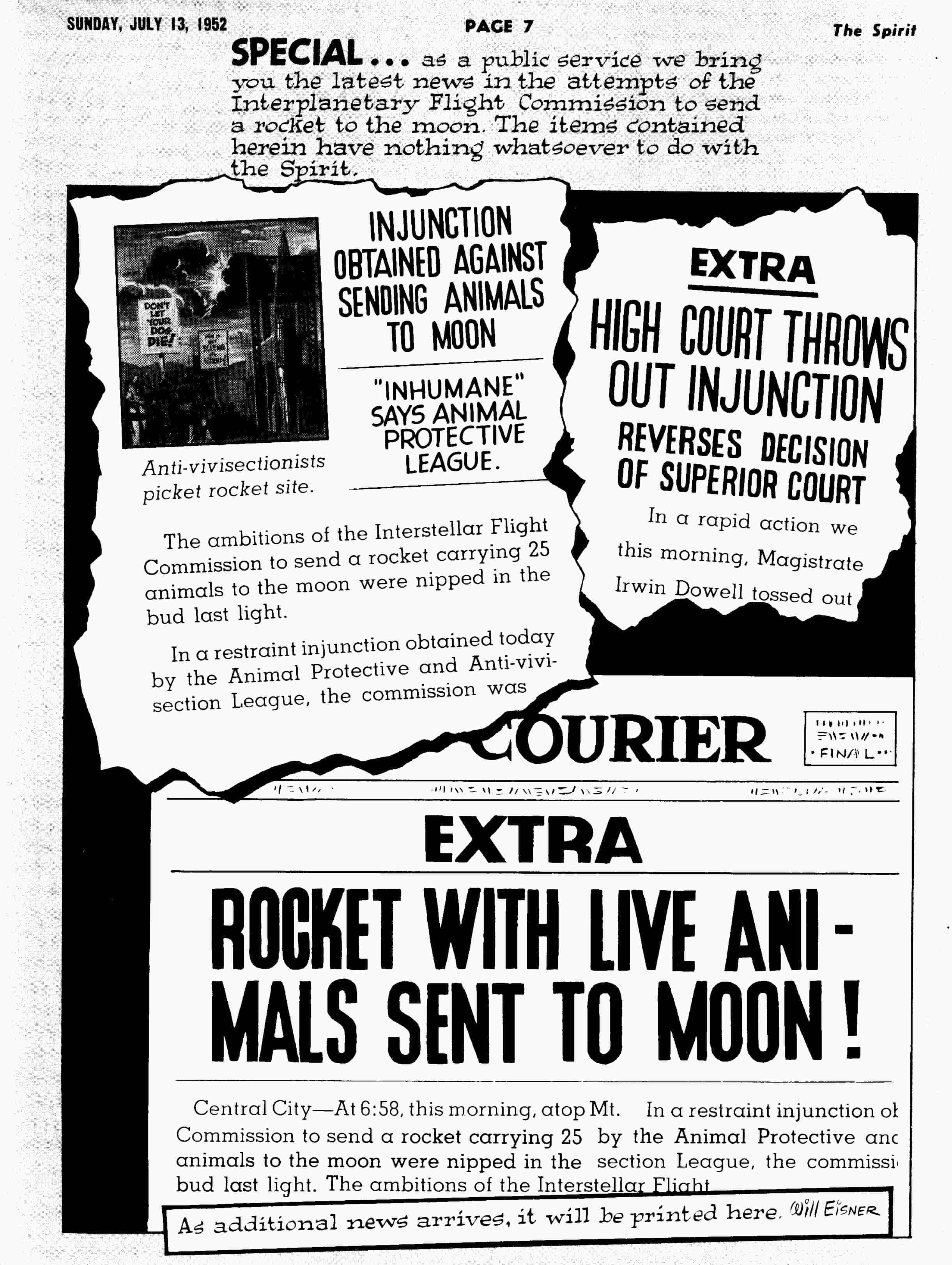 Read online Outer Space Spirit: 1952 comic -  Issue # TPB - 14