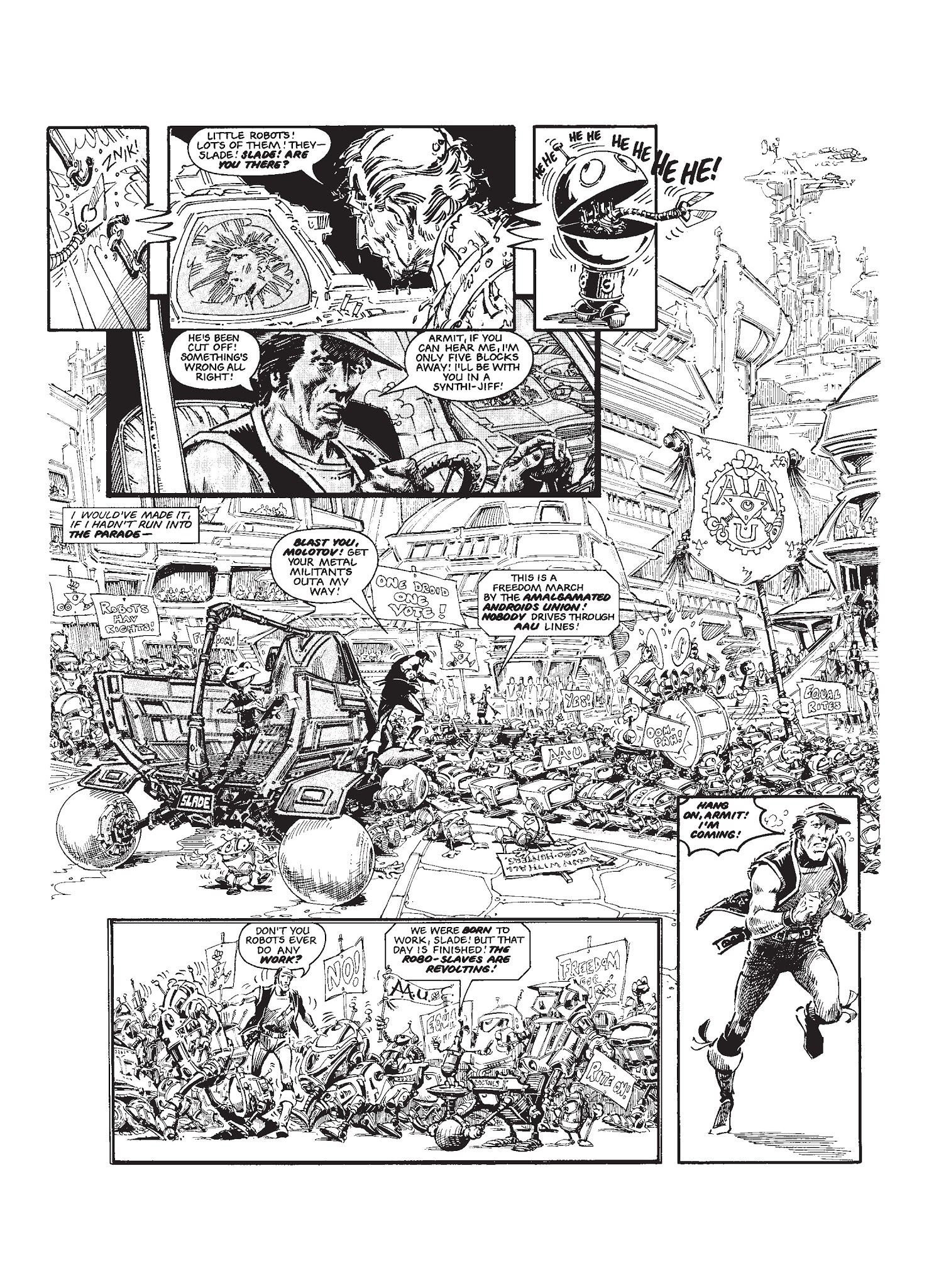Read online Robo-Hunter: The Droid Files comic -  Issue # TPB 1 - 147