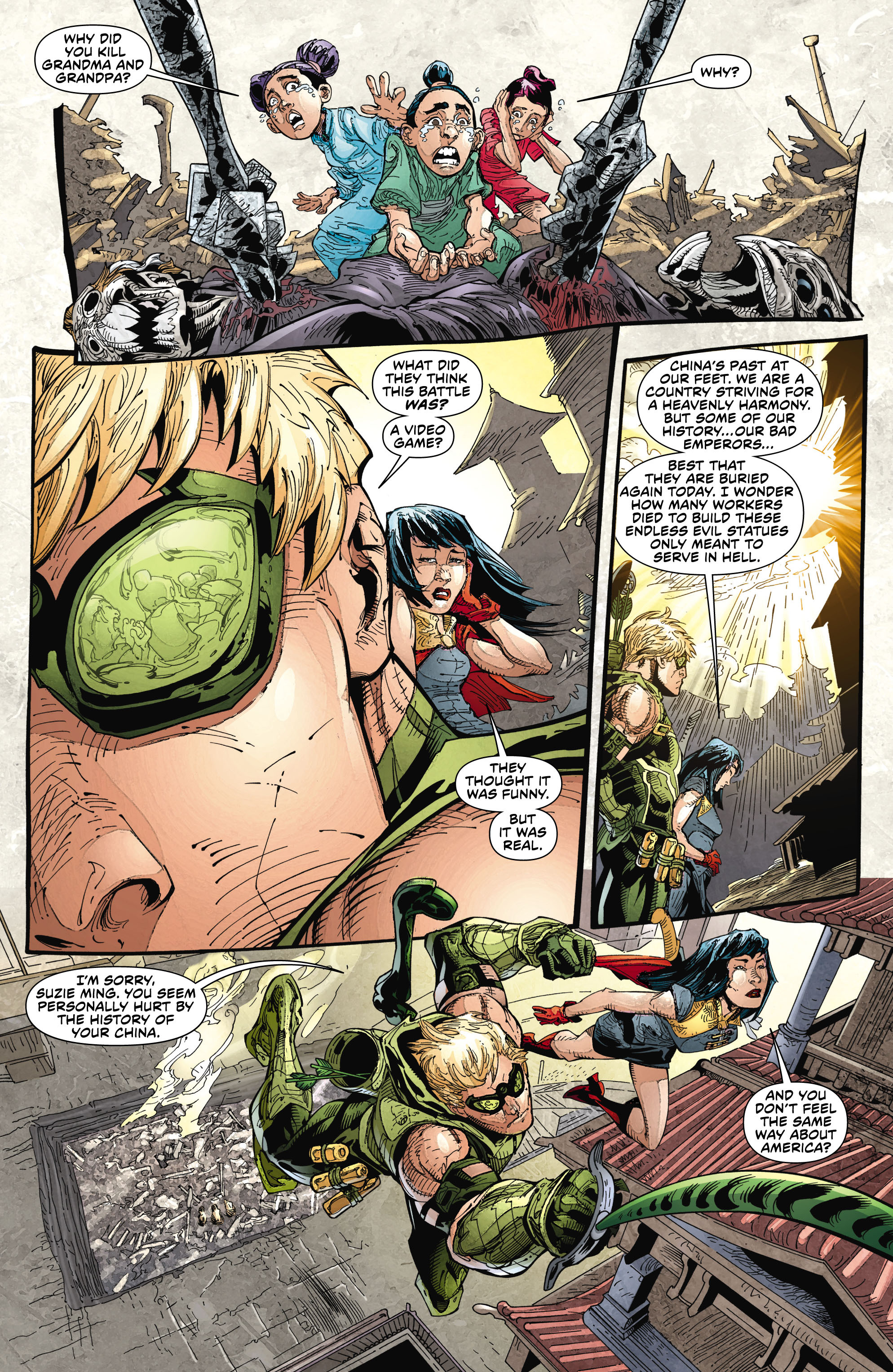 Read online Green Arrow (2011) comic -  Issue #13 - 16