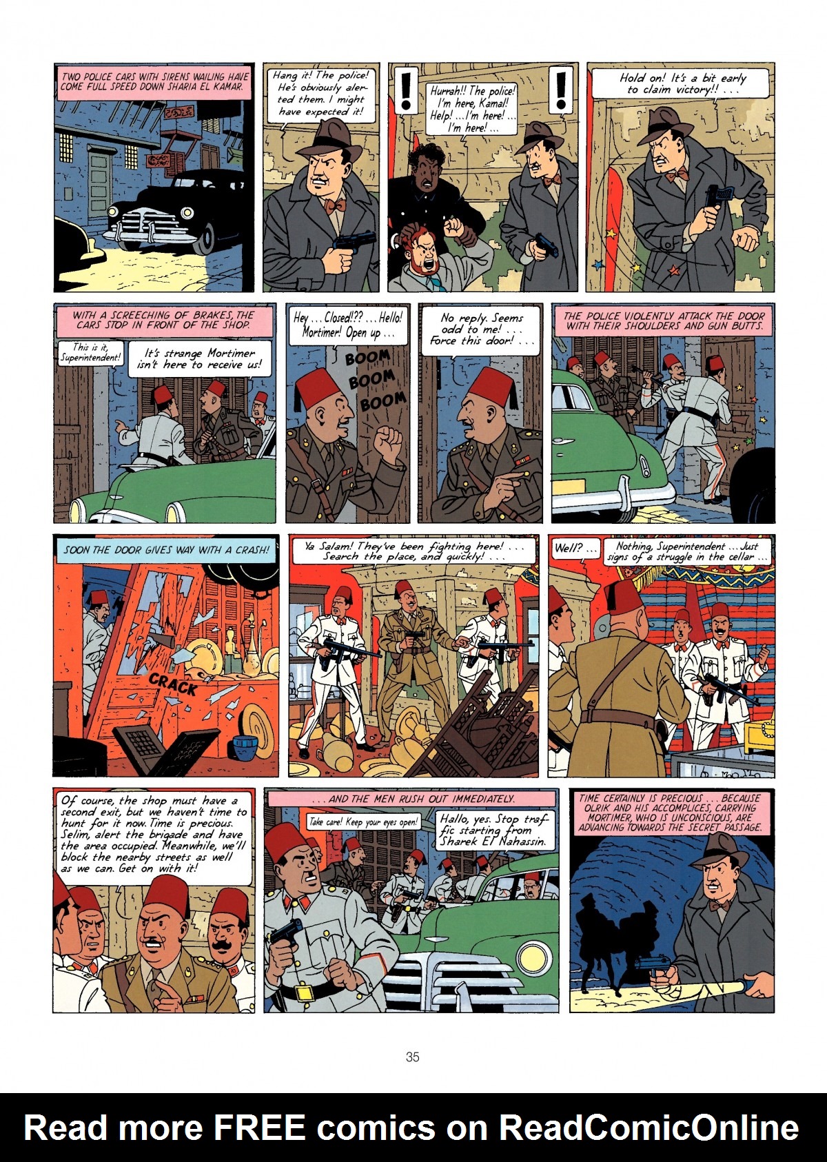 Read online Blake & Mortimer comic -  Issue #2 - 37