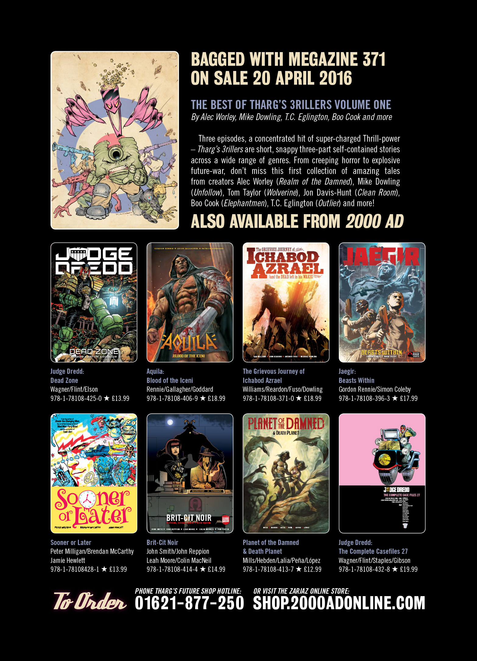 Read online Judge Dredd Megazine (Vol. 5) comic -  Issue #370 - 121