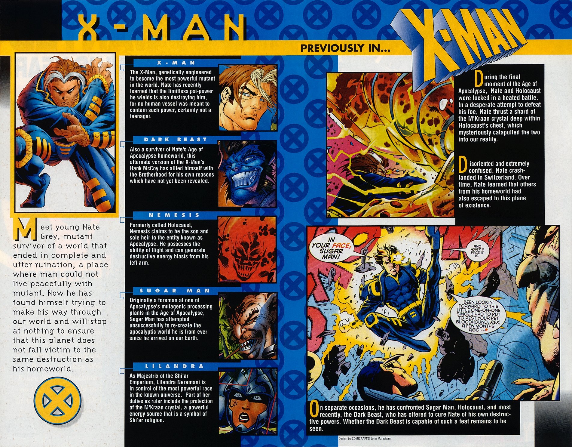 Read online X-Man comic -  Issue # _Annual 2 - 2