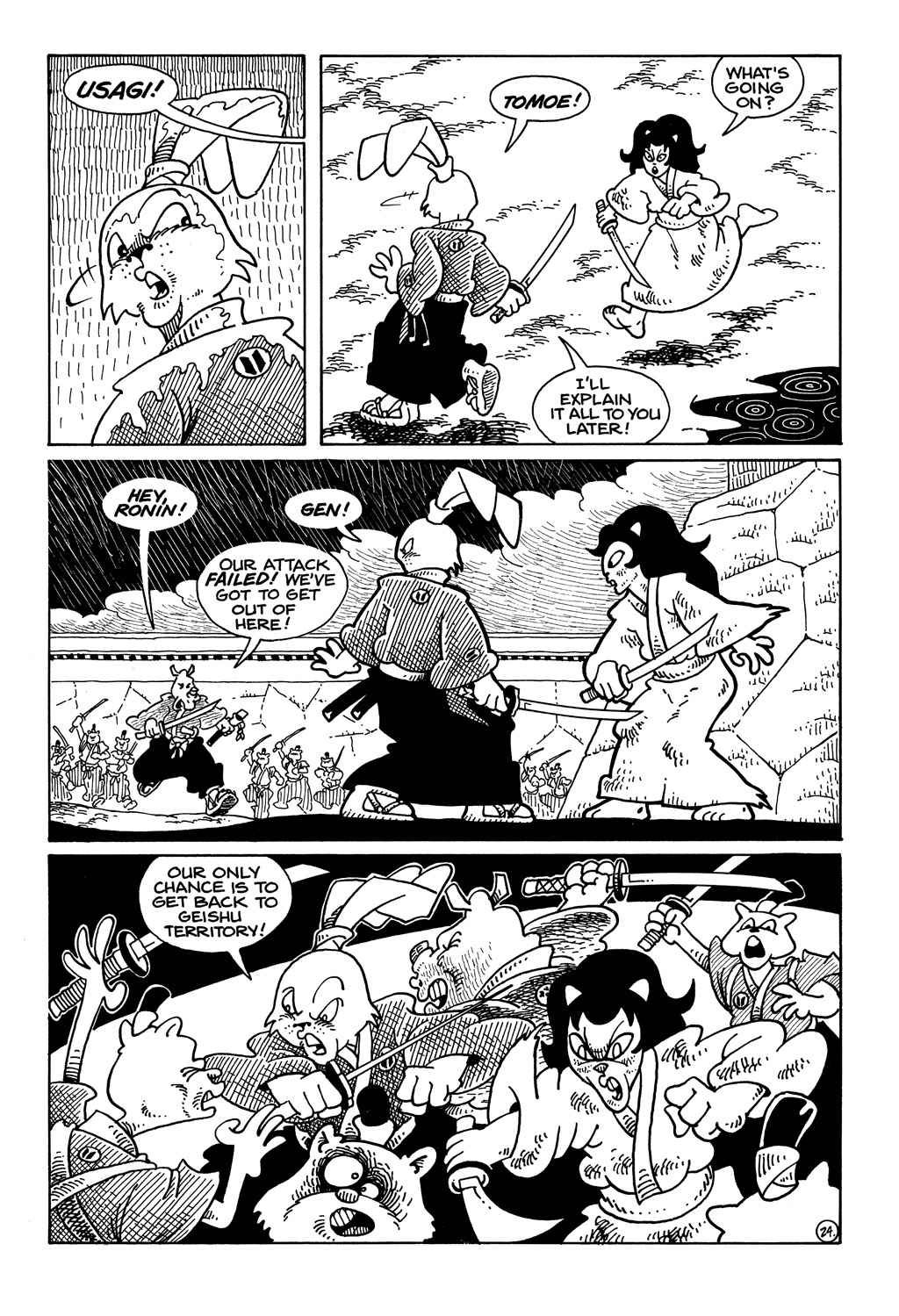 Read online Usagi Yojimbo (1987) comic -  Issue #17 - 25