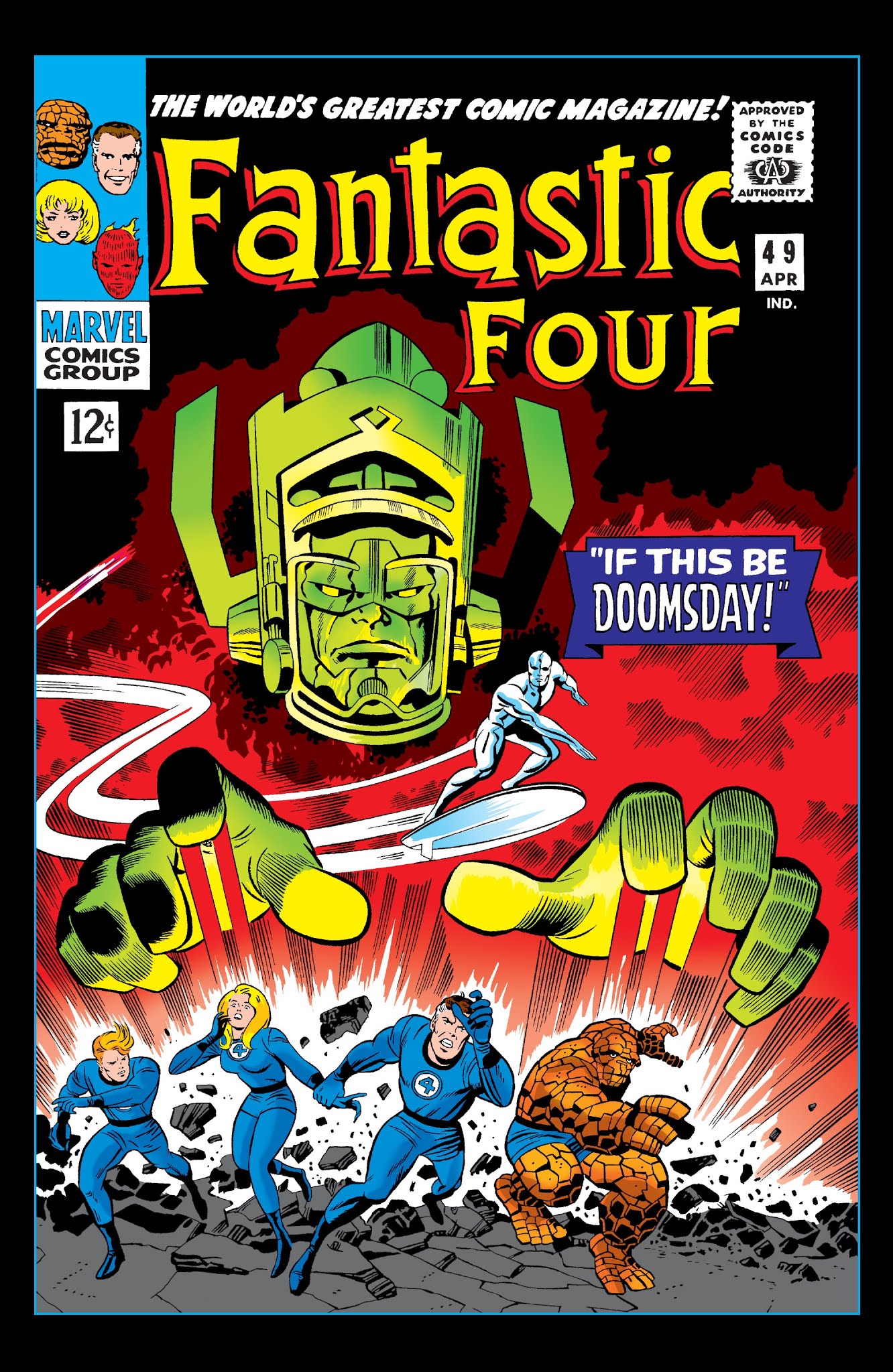 Read online Fantastic Four Epic Collection comic -  Issue # The Coming of Galactus (Part 4) - 68