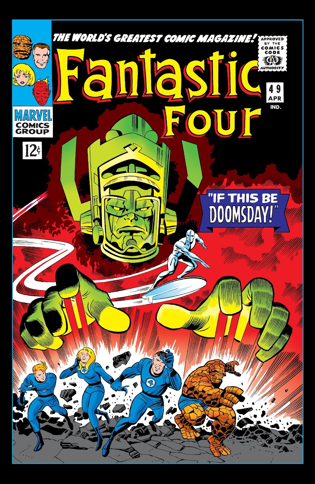 Fantastic Four Epic Collection issue The Coming of Galactus (Part 4) - Page 68