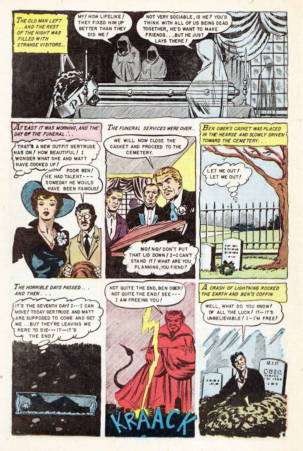 Read online Baffling Mysteries comic -  Issue #22 - 24