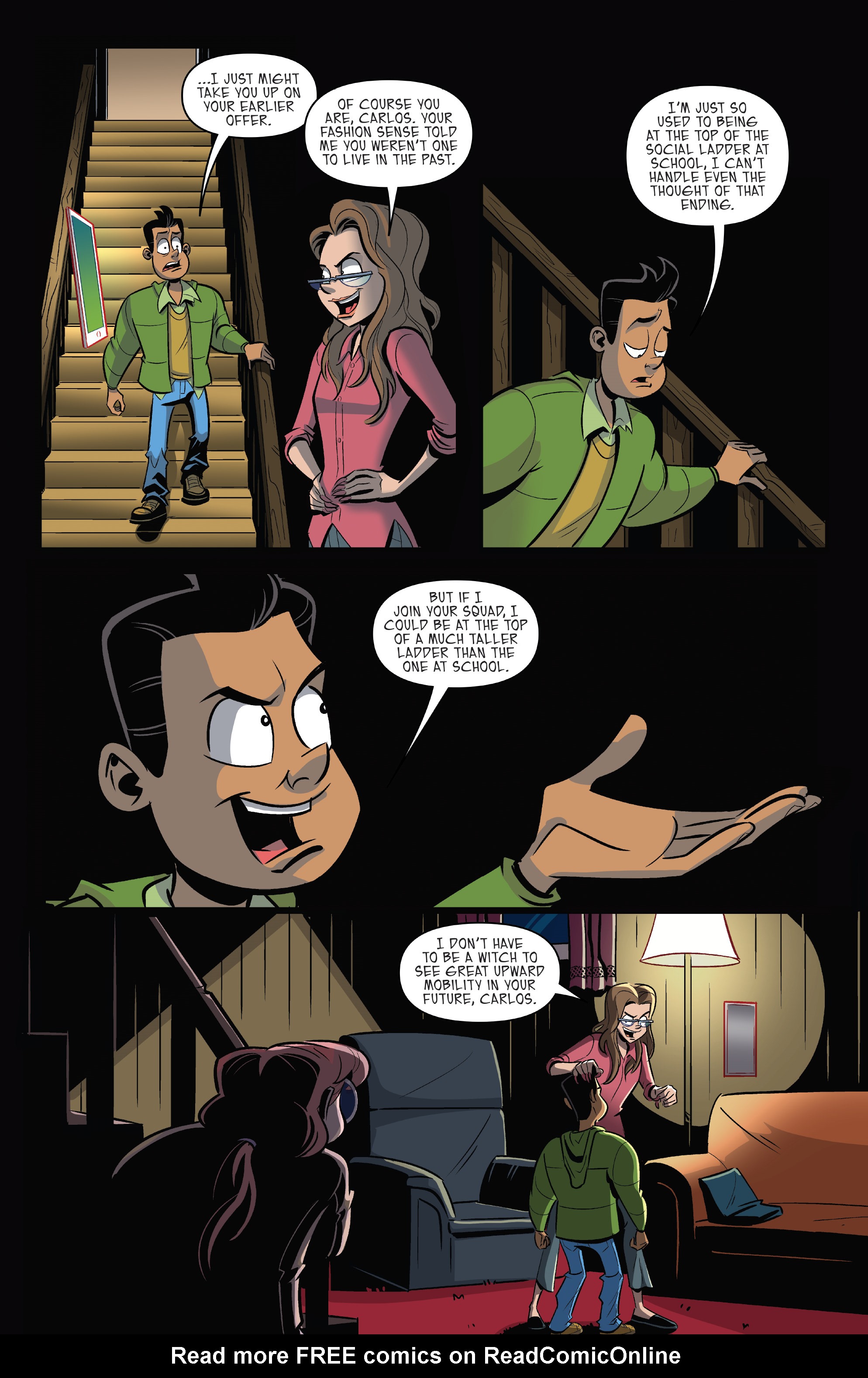 Read online Goosebumps: Horrors of the Witch House comic -  Issue #3 - 15