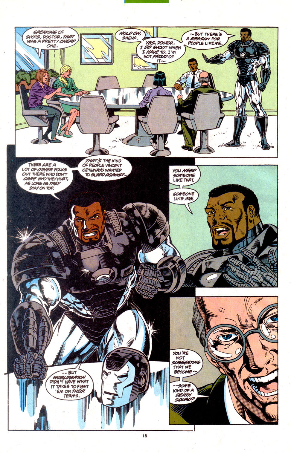 Read online War Machine (1994) comic -  Issue #11 - 14