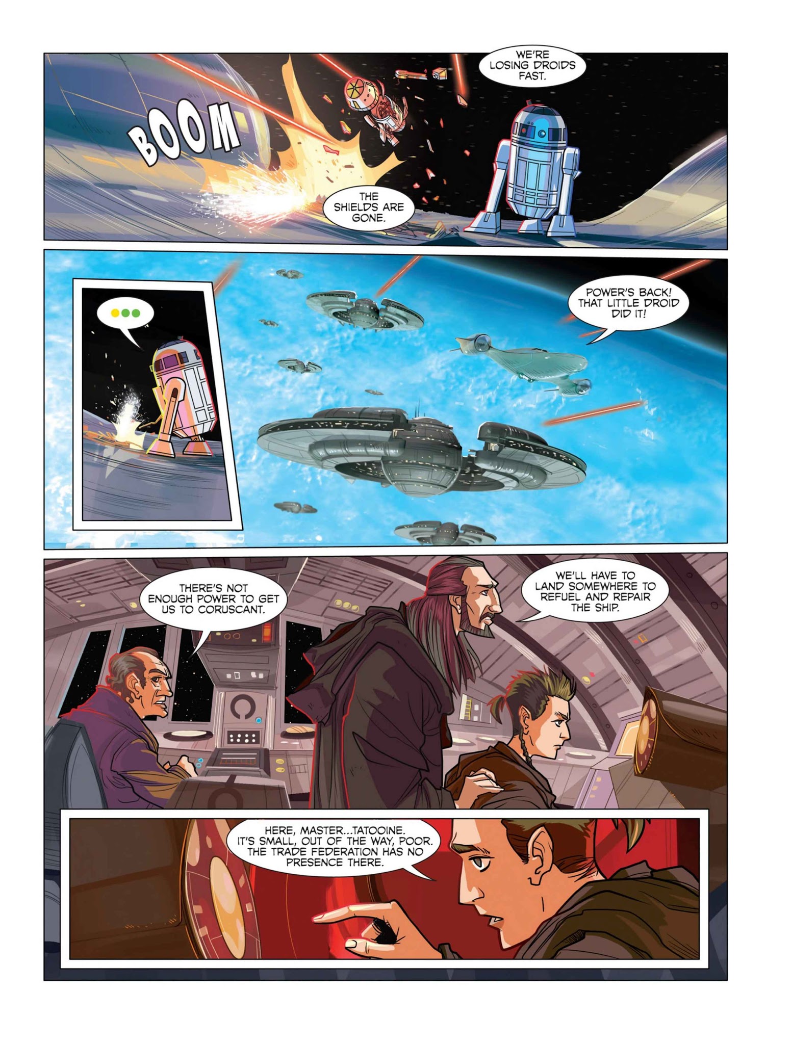 Read online Star Wars: The Prequel Trilogy: A Graphic Novel comic -  Issue # Full - 26