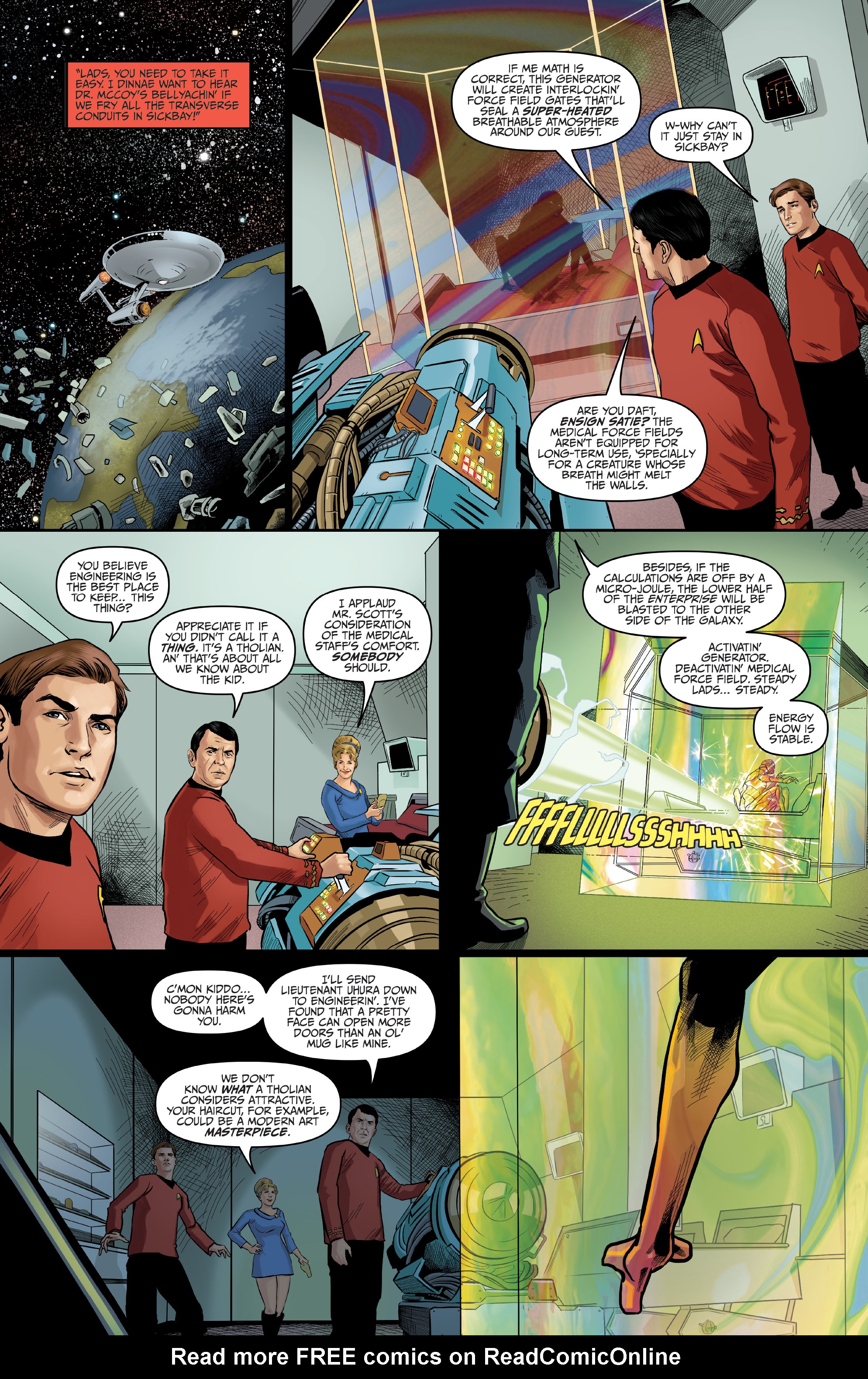 Read online Star Trek: Year Five comic -  Issue #3 - 10
