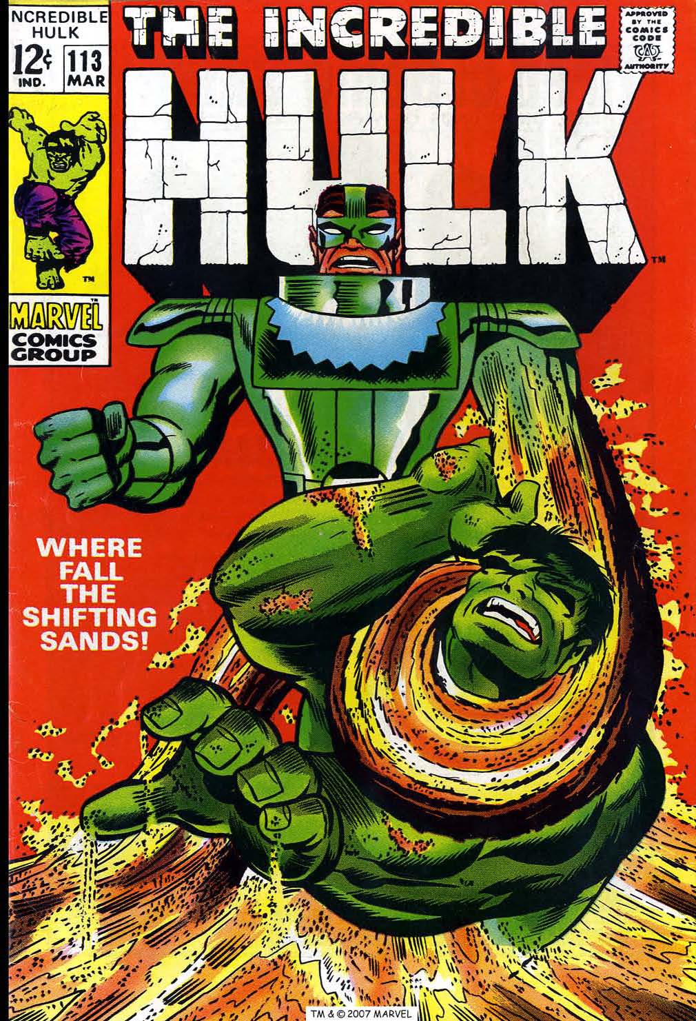 Read online The Incredible Hulk (1968) comic -  Issue #113 - 1