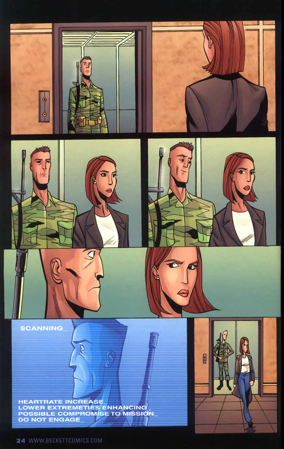 Read online Terminator 3 comic -  Issue #4 - 26