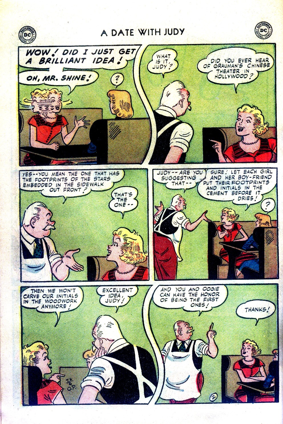 Read online A Date with Judy comic -  Issue #36 - 12