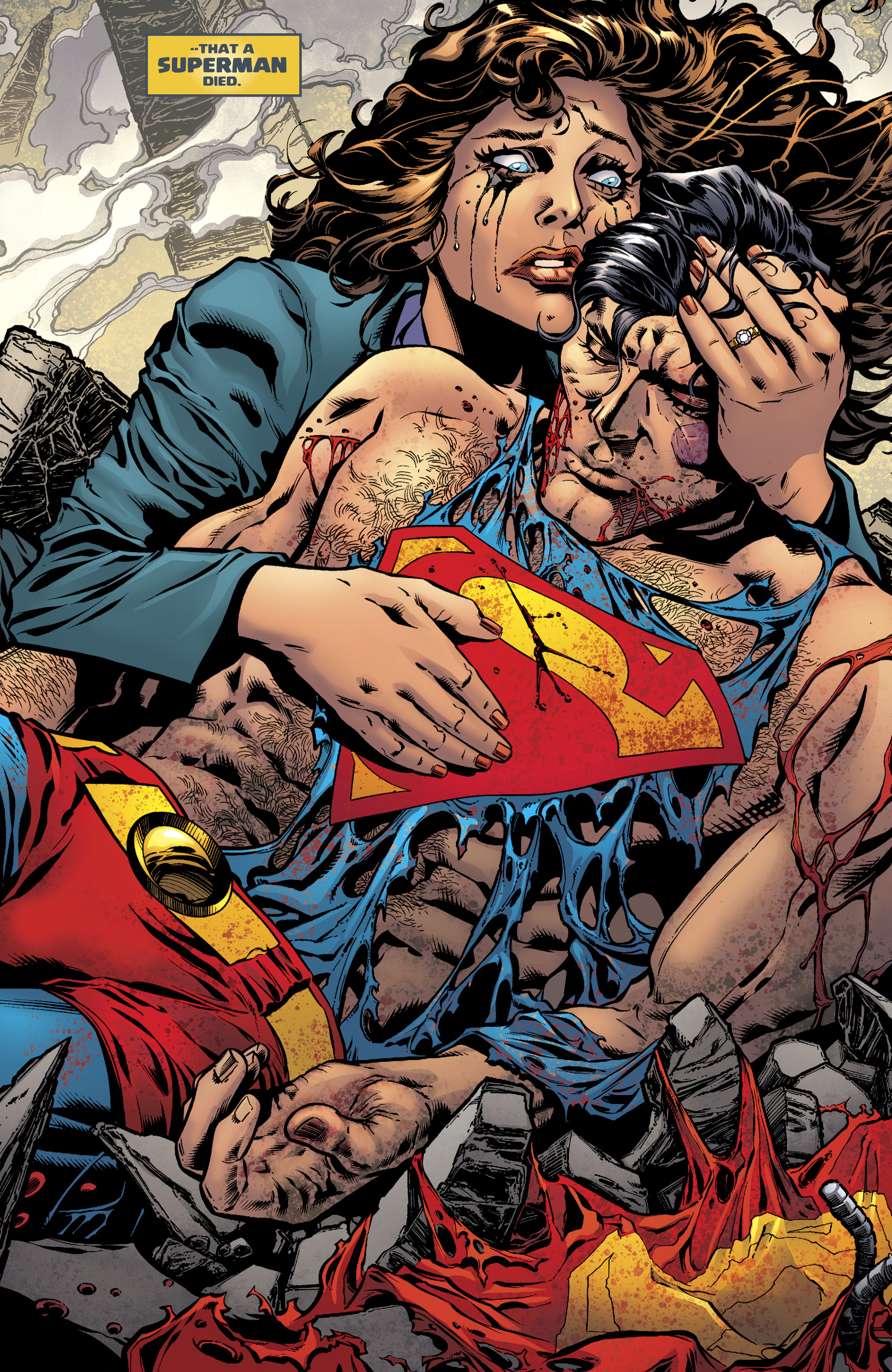 Read online Tales from the Dark Multiverse: Death of Superman comic -  Issue # Full - 10