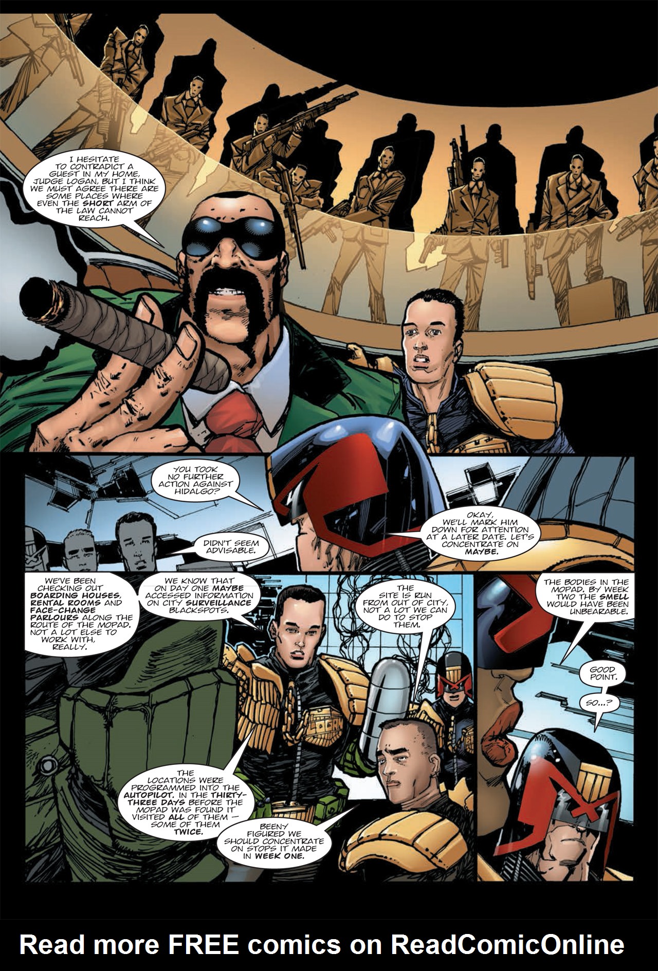 Read online Judge Dredd: Day of Chaos - The Fourth Faction comic -  Issue # TPB (Part 2) - 53