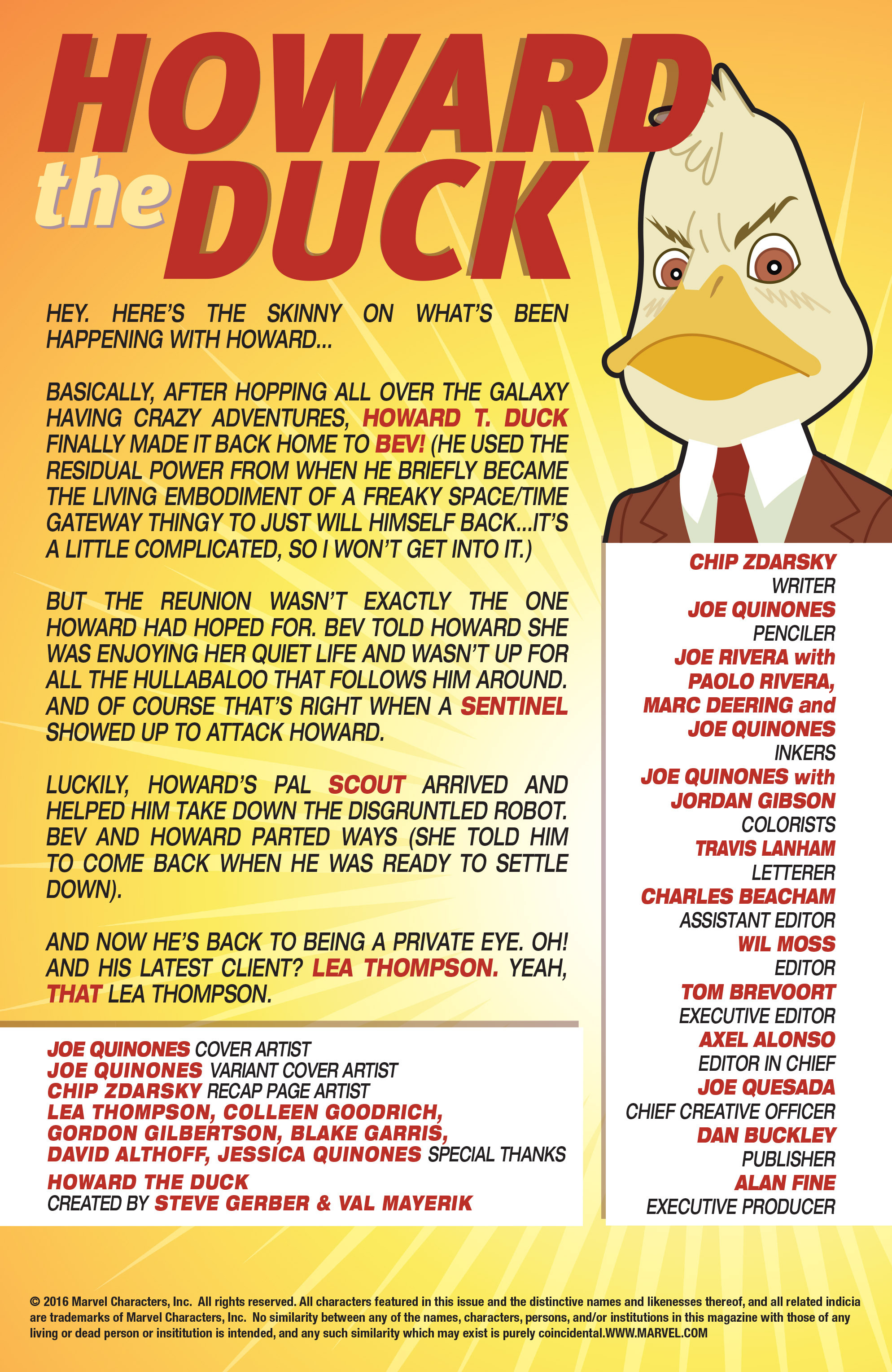 Read online Howard the Duck (2016) comic -  Issue #9 - 2