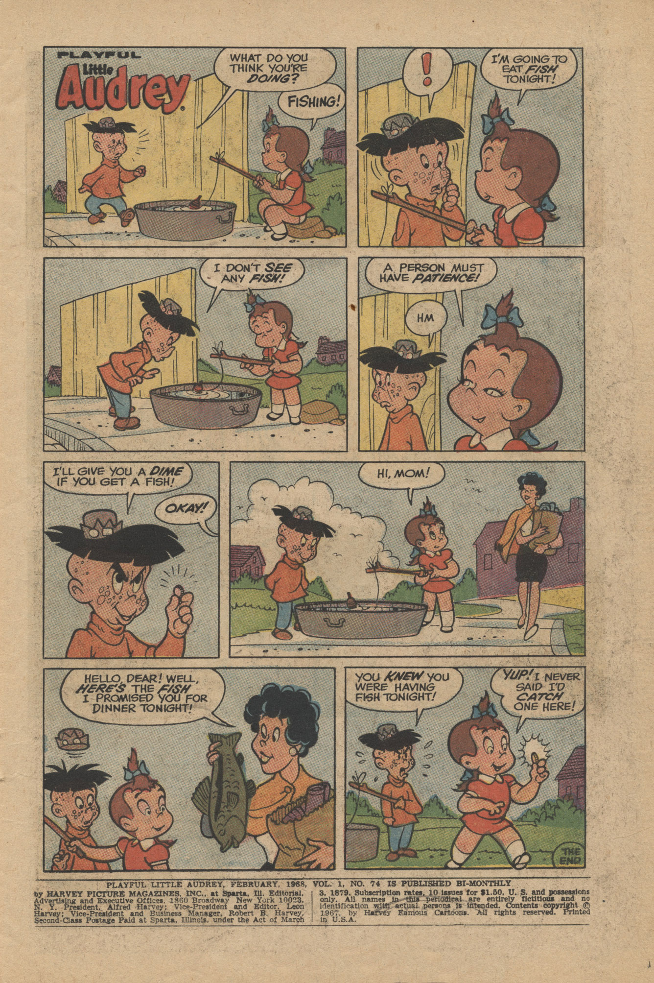 Read online Playful Little Audrey comic -  Issue #74 - 3