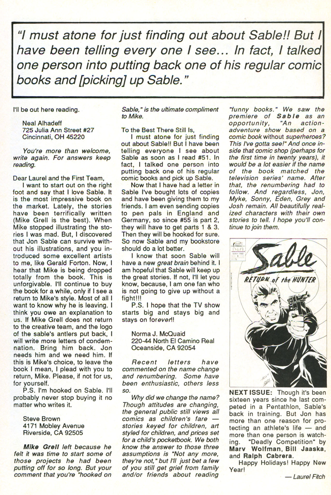 Read online Sable comic -  Issue #2 - 34