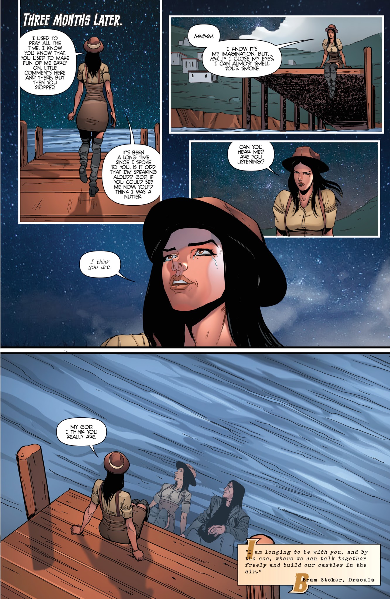 Read online Van Helsing vs The Mummy of Amun-Ra comic -  Issue #6 - 24