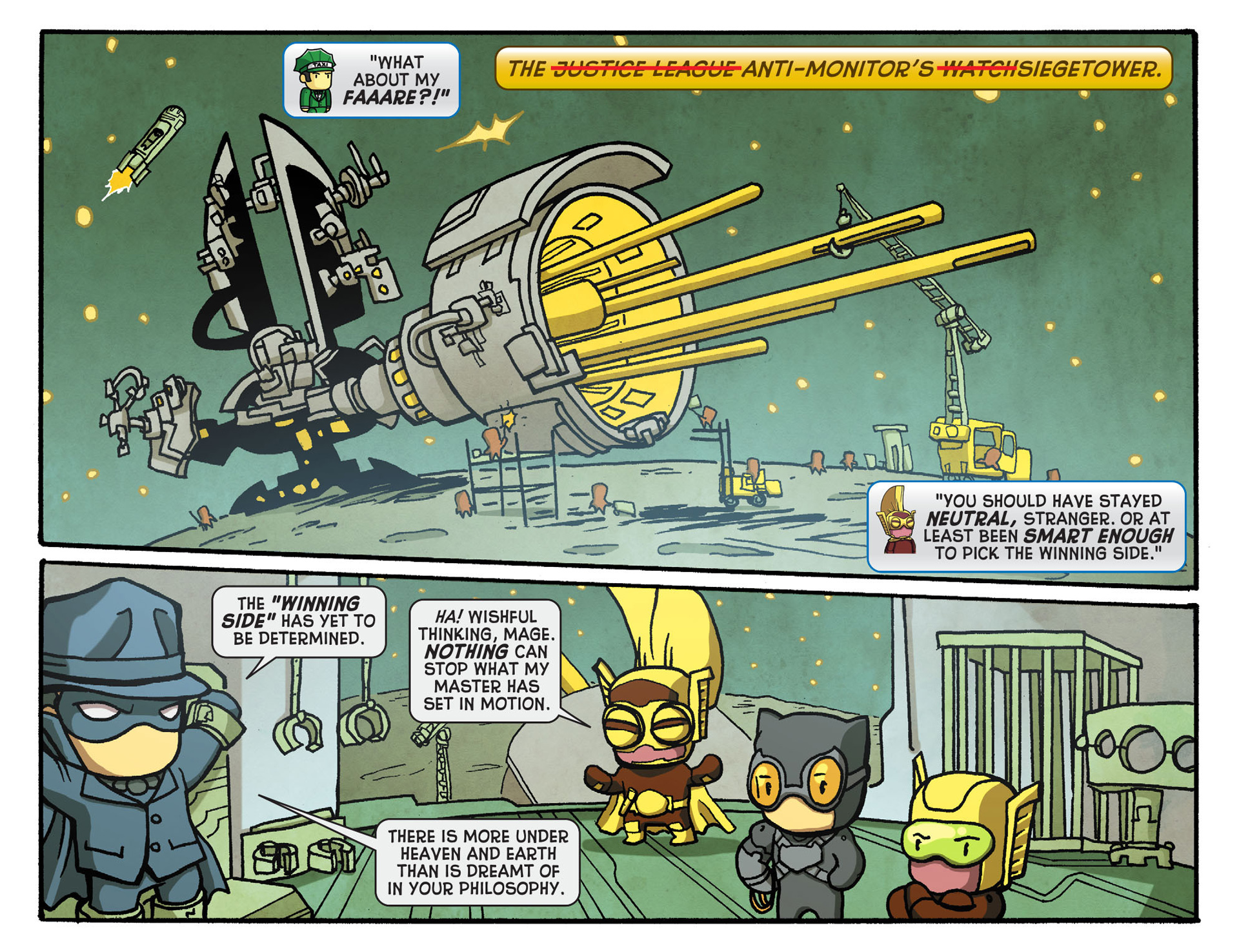 Read online Scribblenauts Unmasked: A Crisis of Imagination comic -  Issue #10 - 12
