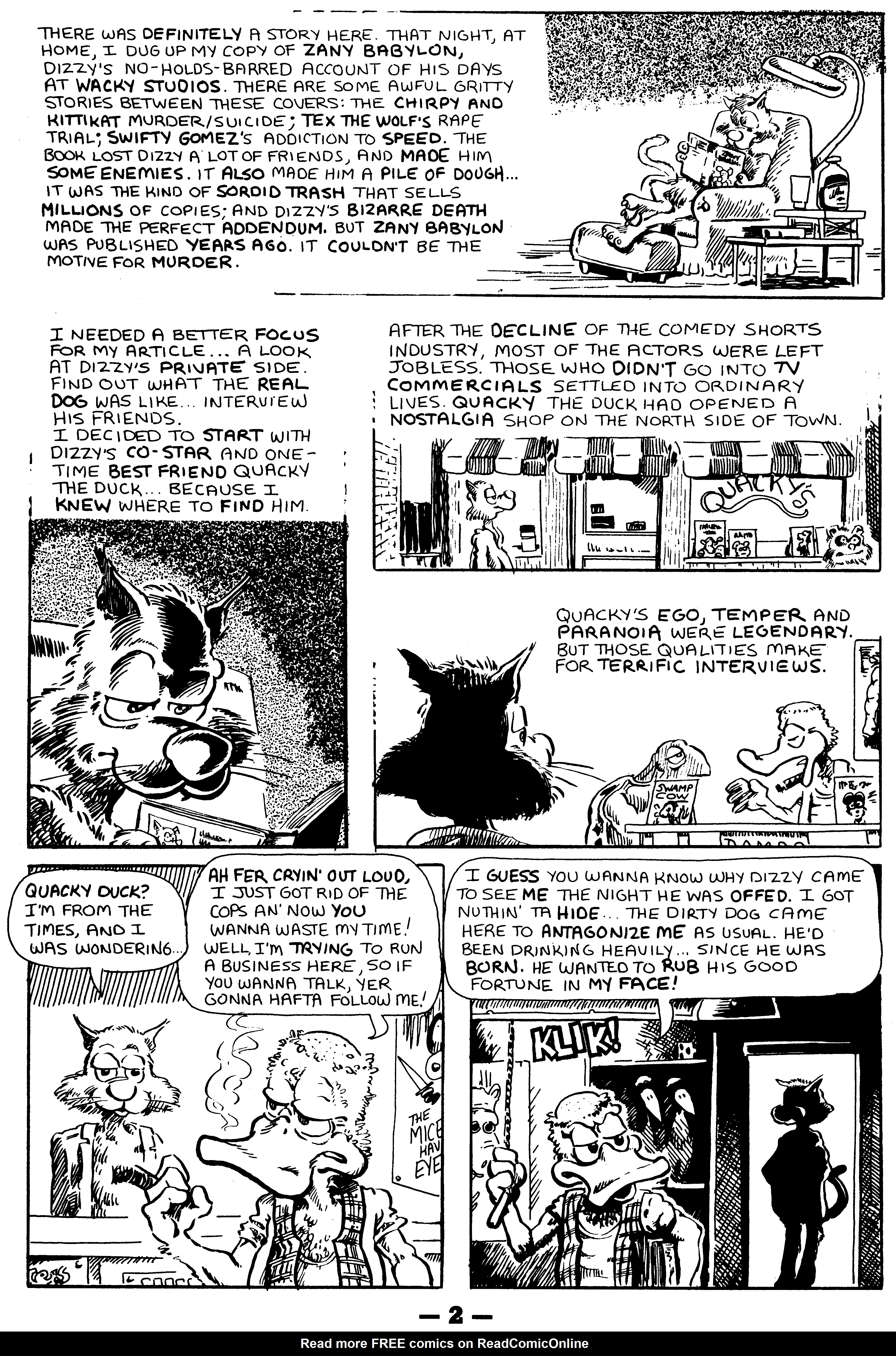 Read online Critters comic -  Issue #4 - 4