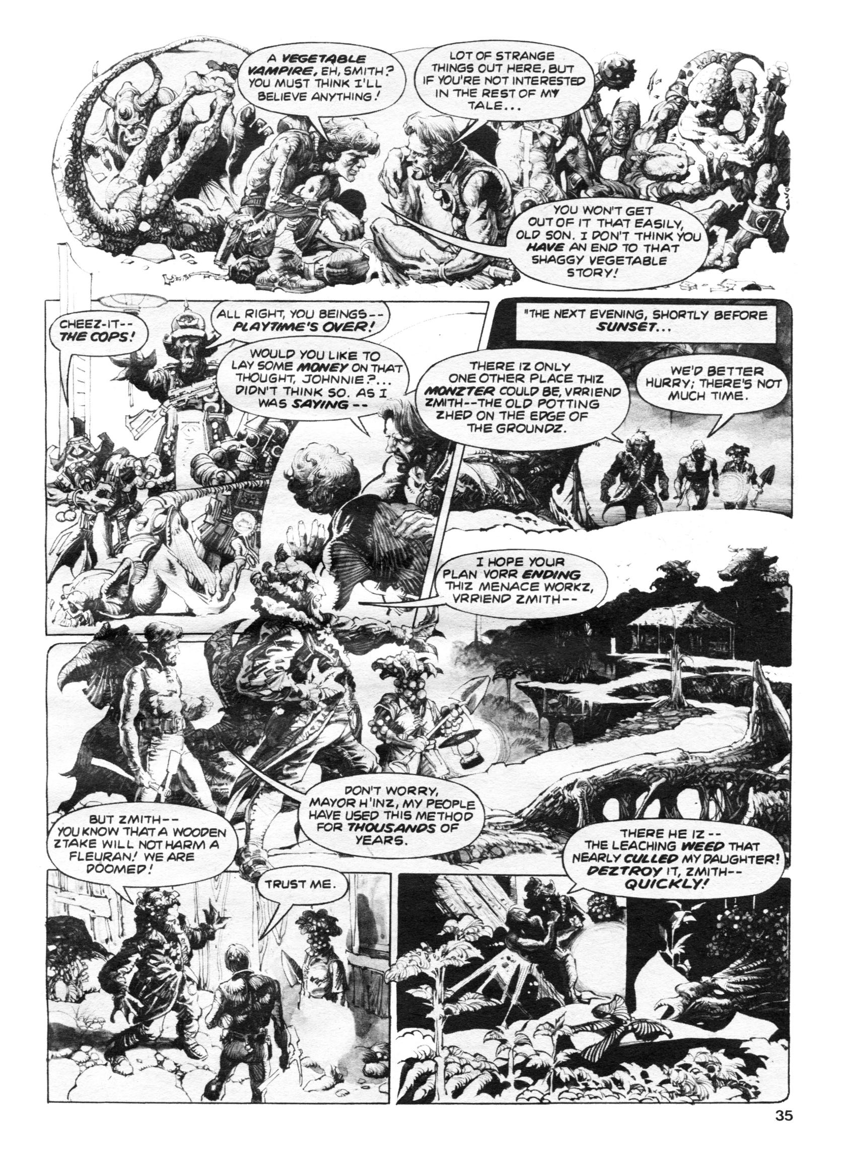 Read online Vampirella (1969) comic -  Issue #84 - 35