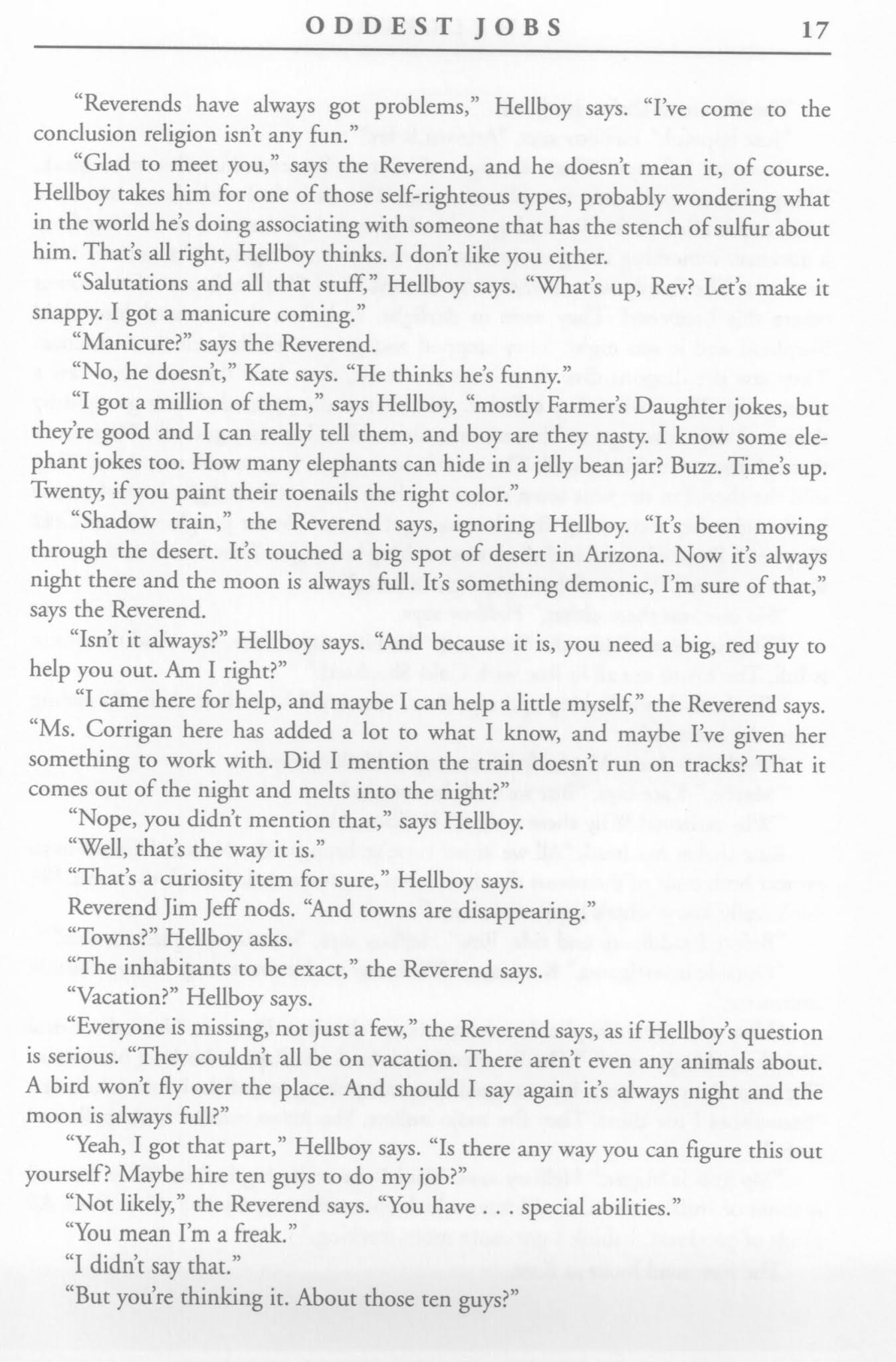 Read online Hellboy: Oddest Jobs comic -  Issue # TPB (Part 1) - 14